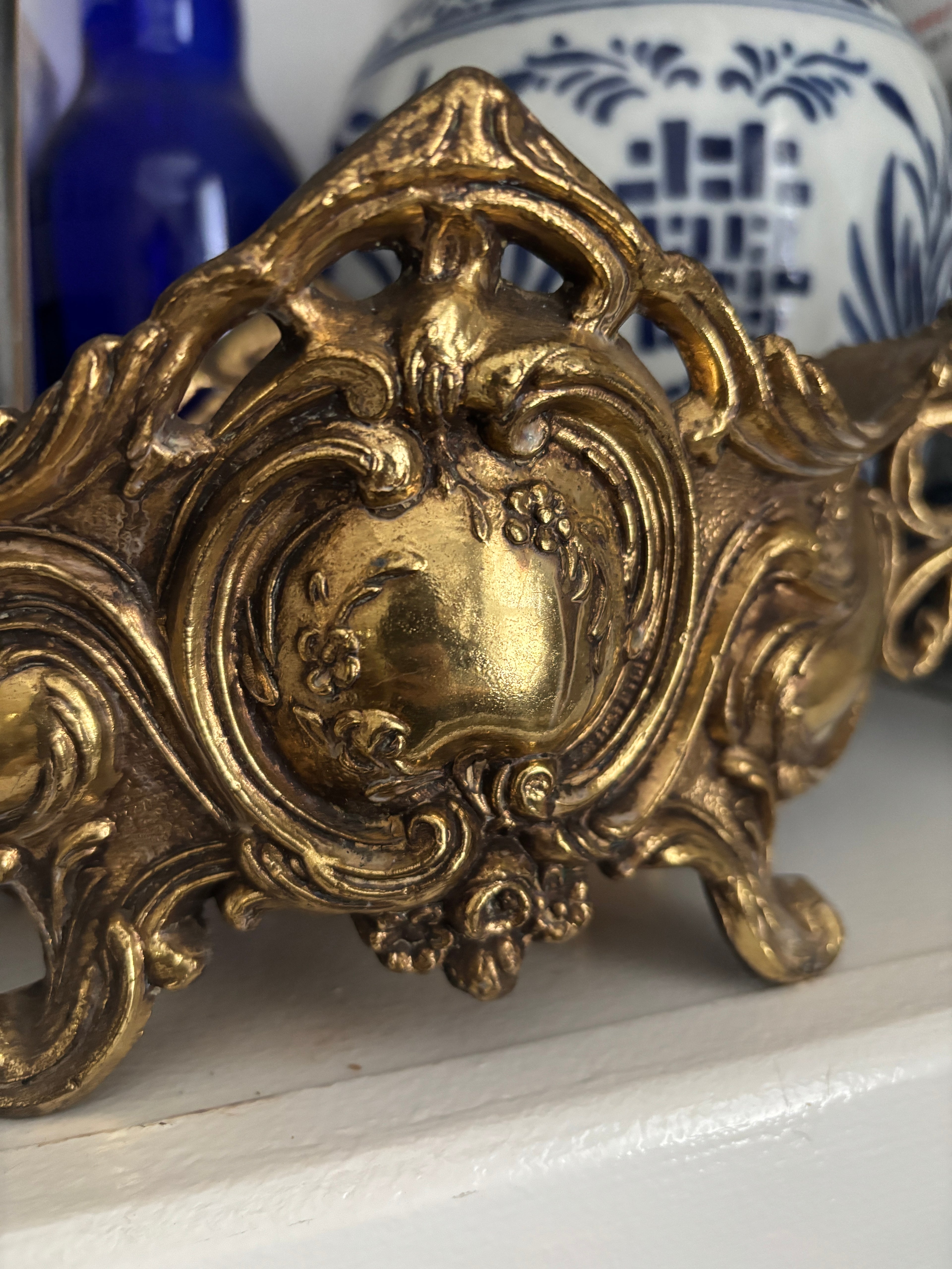 Early 20th Century Gilt Metal Jardiniere