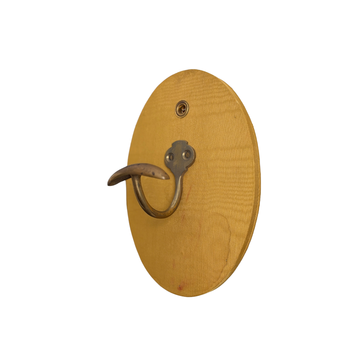 Vintage French Brass Pickaxe Wall Hooks