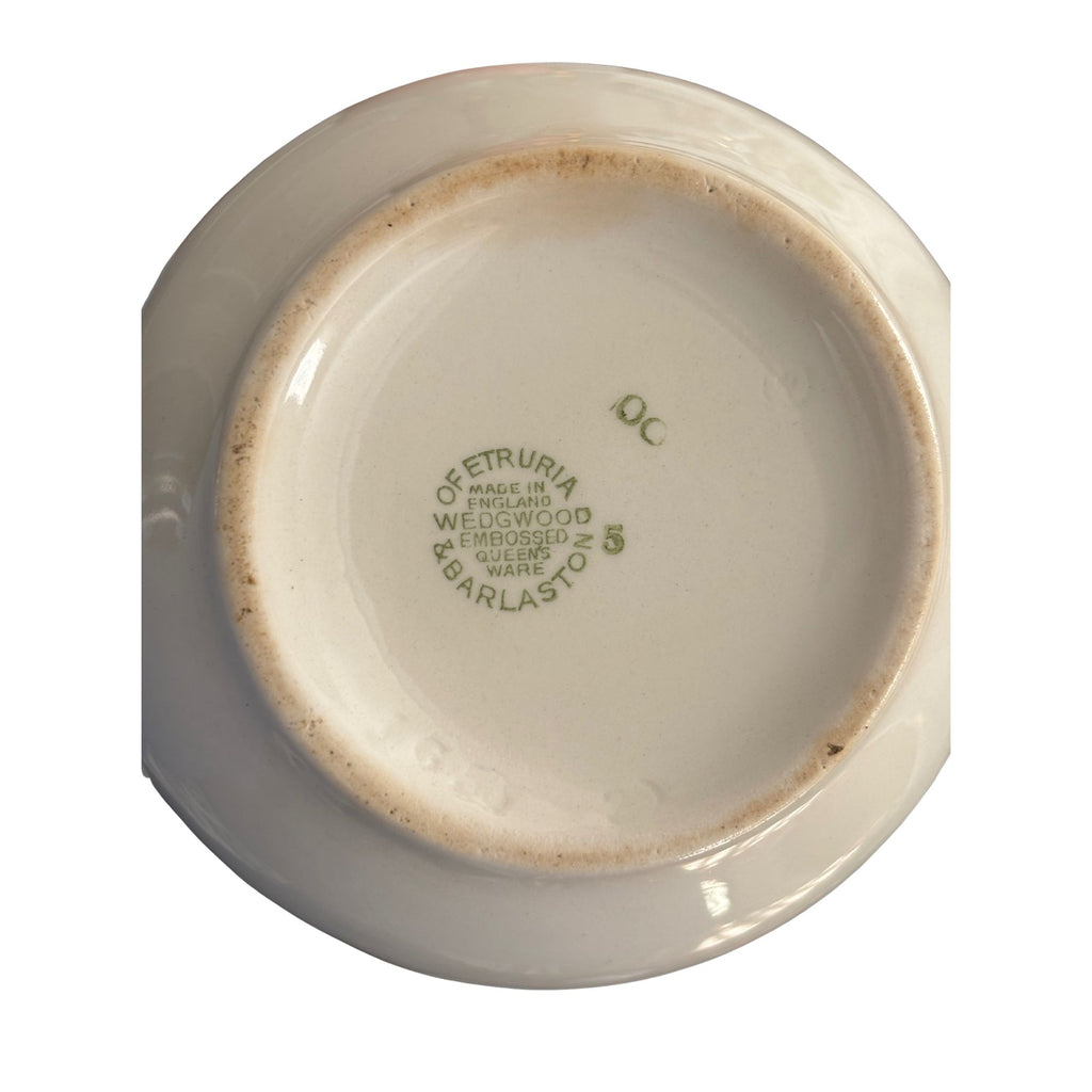 Wedgwood Queensware Sage on Cream Sugar Bowl