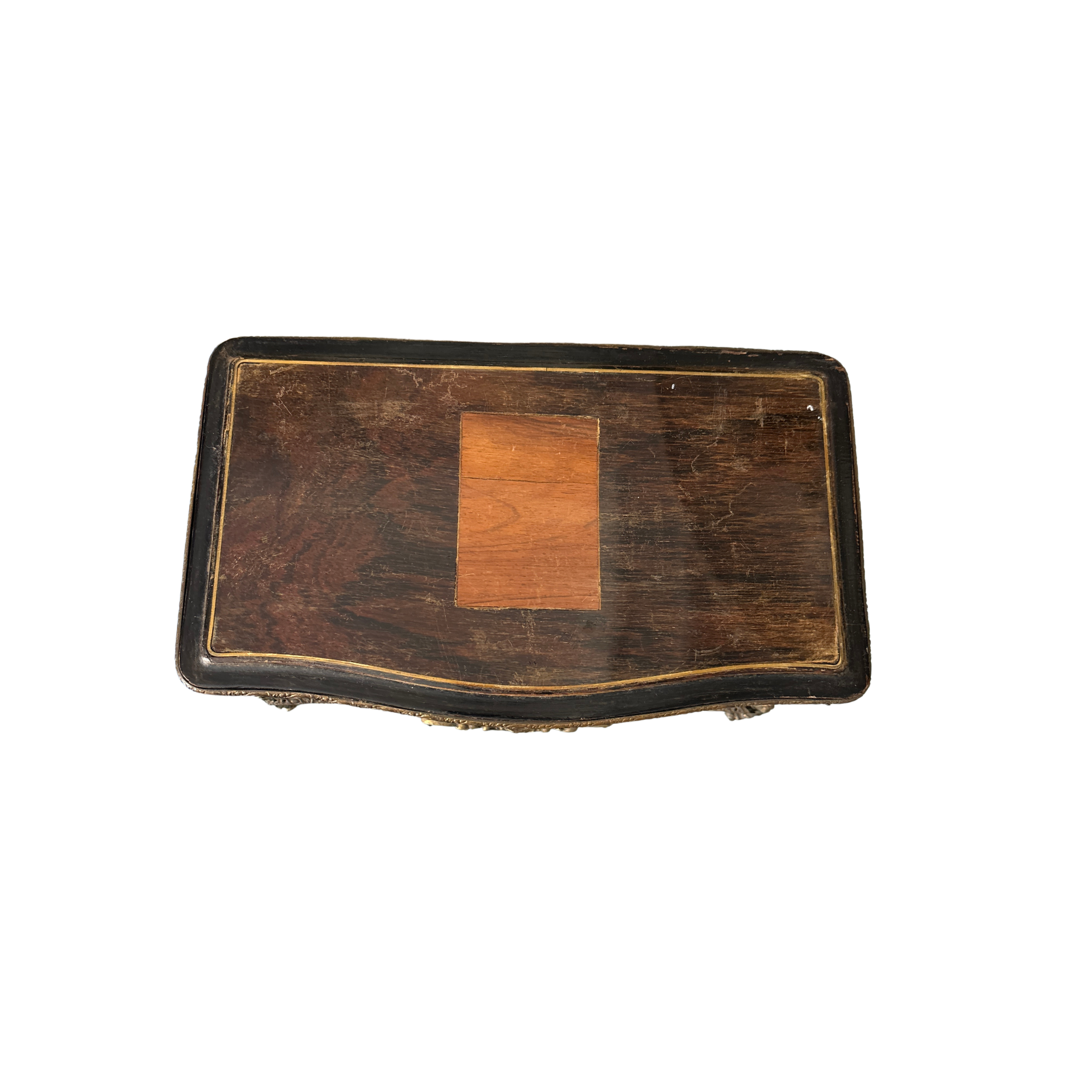 Antique French Napoleon III Style Jewelry Casket