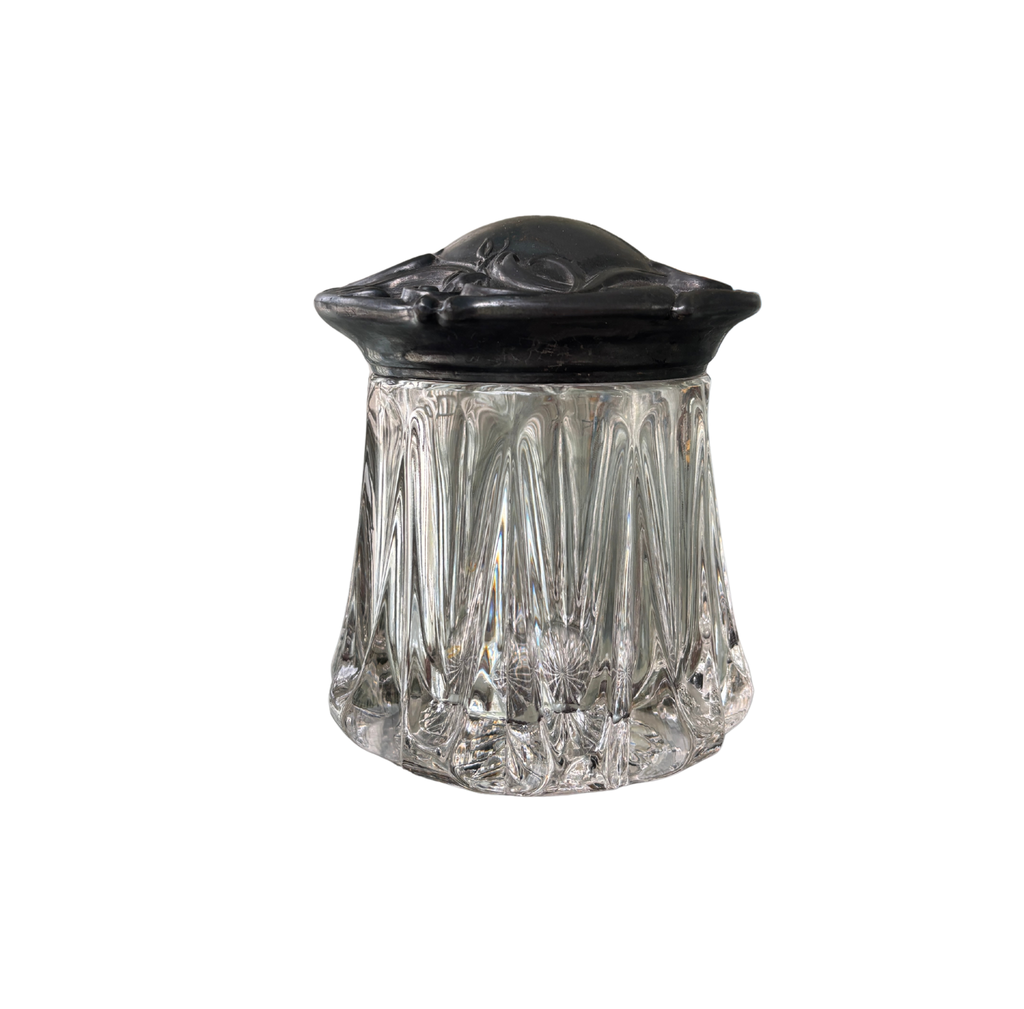 Art Nouveau Pewter-Mounted Humidor