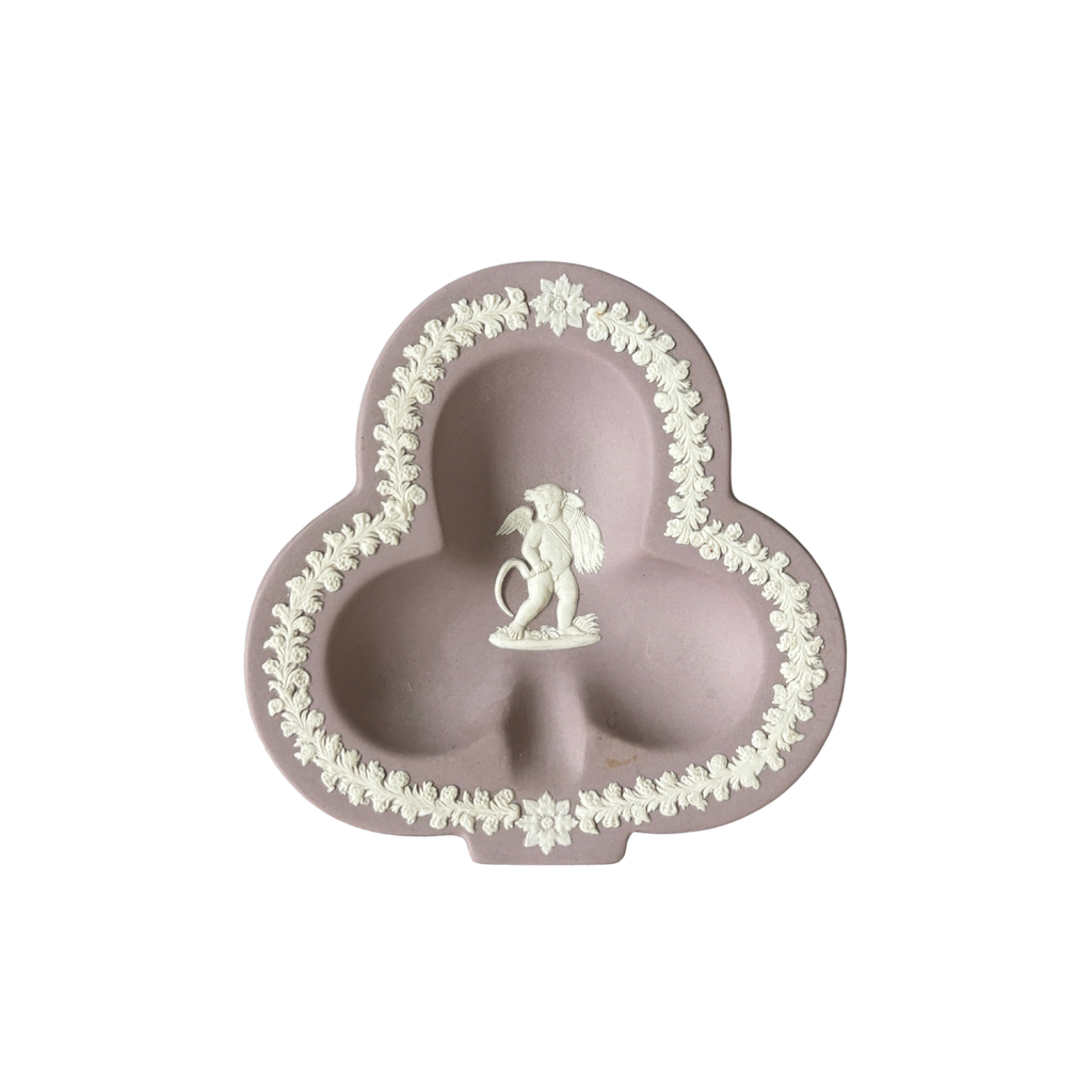 Wedgwood Lilac Clubs Dish