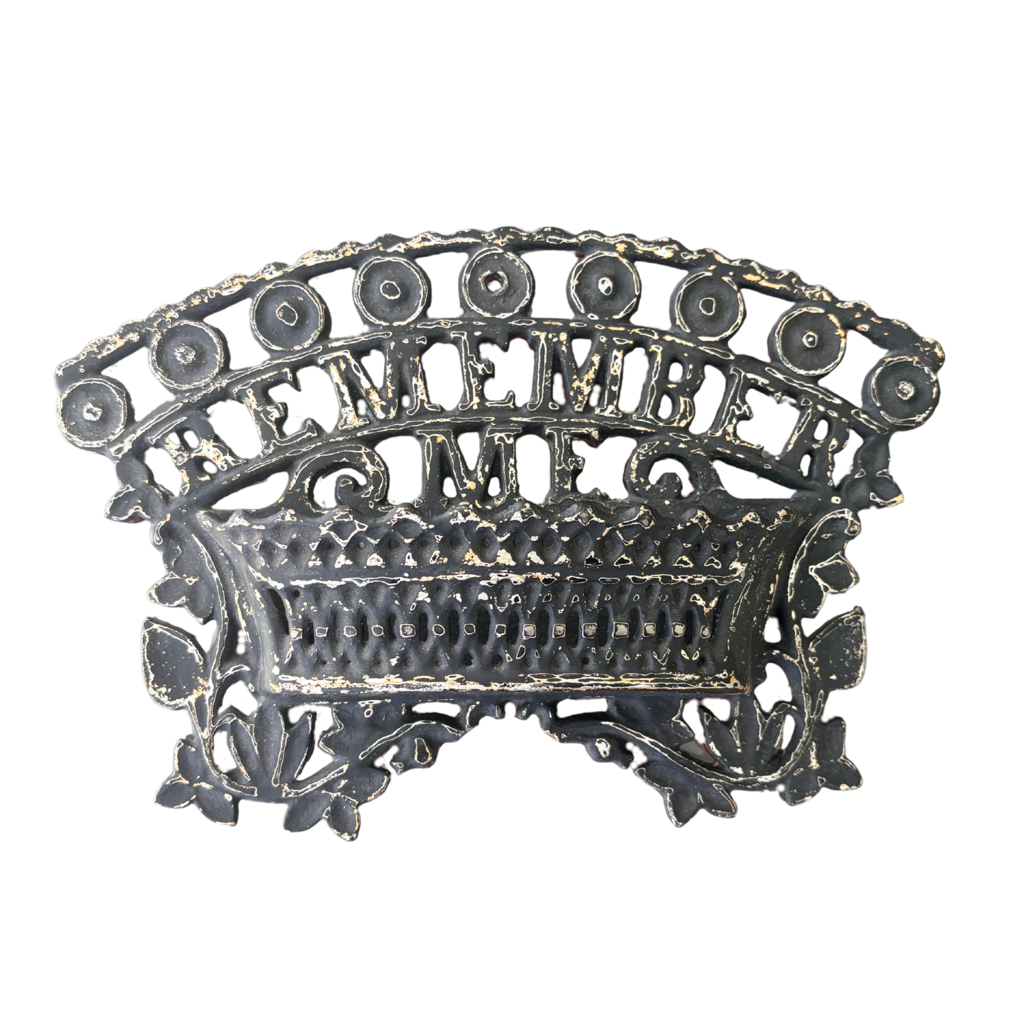 "Remember Me" Cast Iron Wall Holder