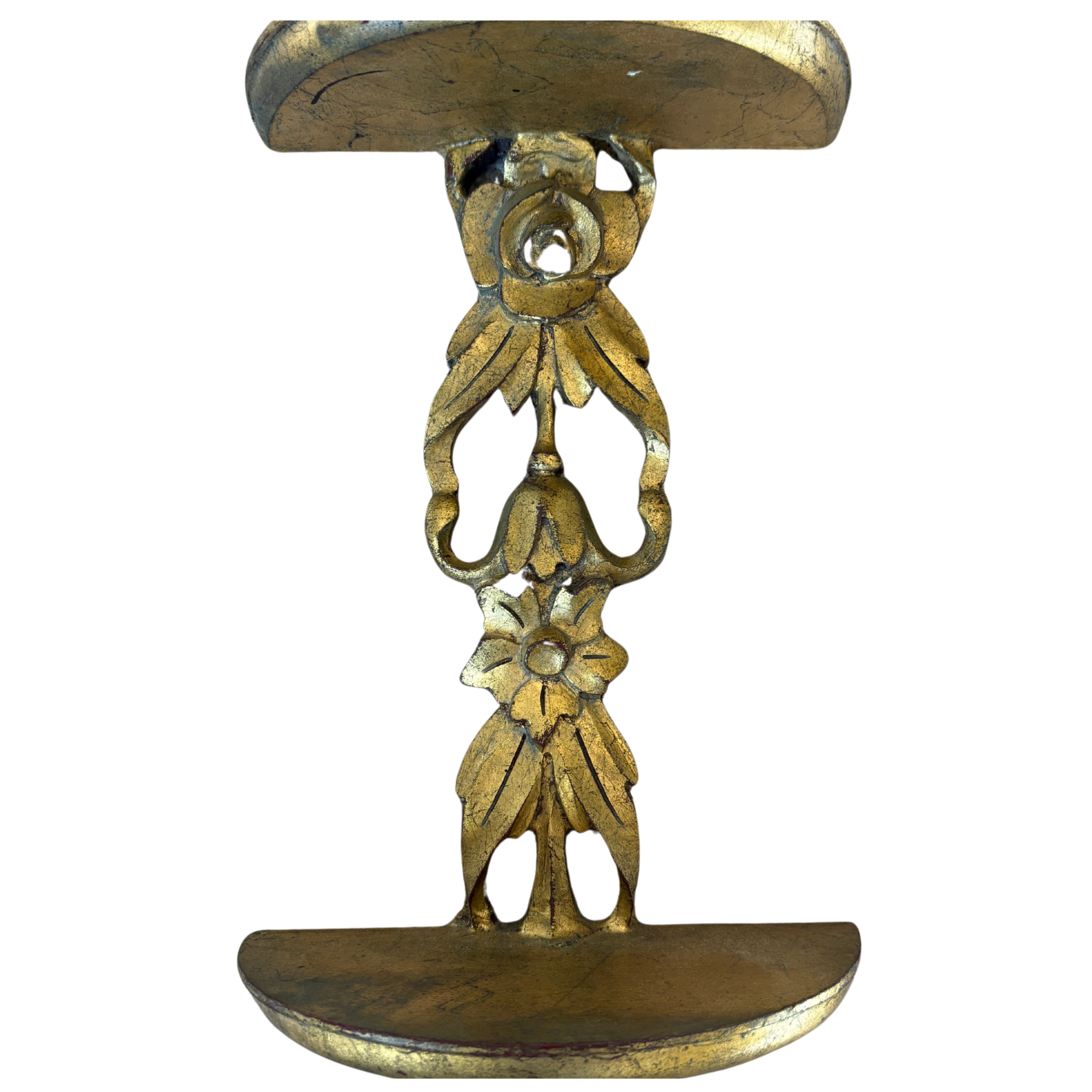 Gold Composite Bow Hanging Shelf