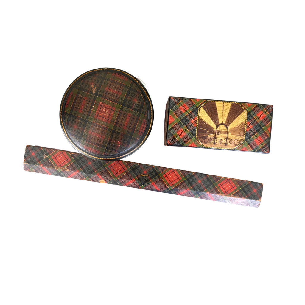 Tartan Ware Sewing Set