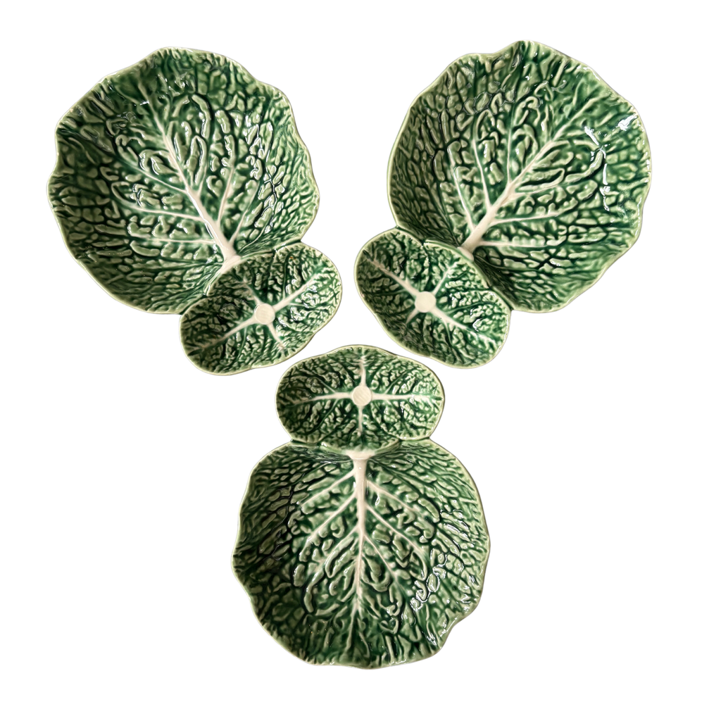 Bordallo Green Cabbage Appetizer Dishes