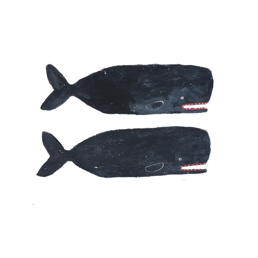 Melinda Kirkpatrick Folk Art Whale