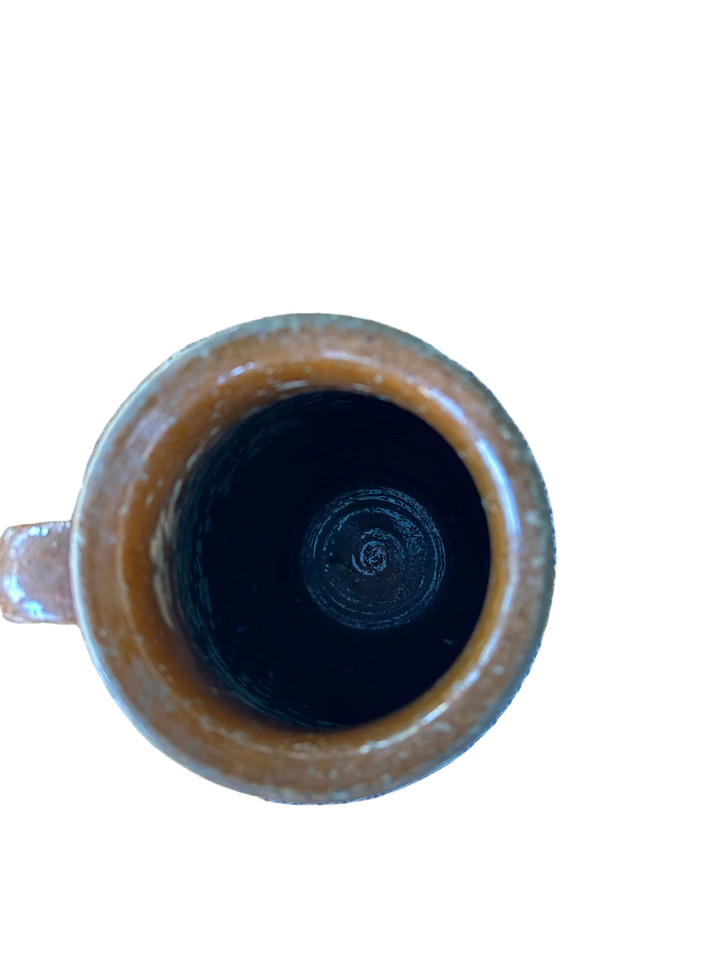 Older Vintage Slip-decorated European redware pitcher