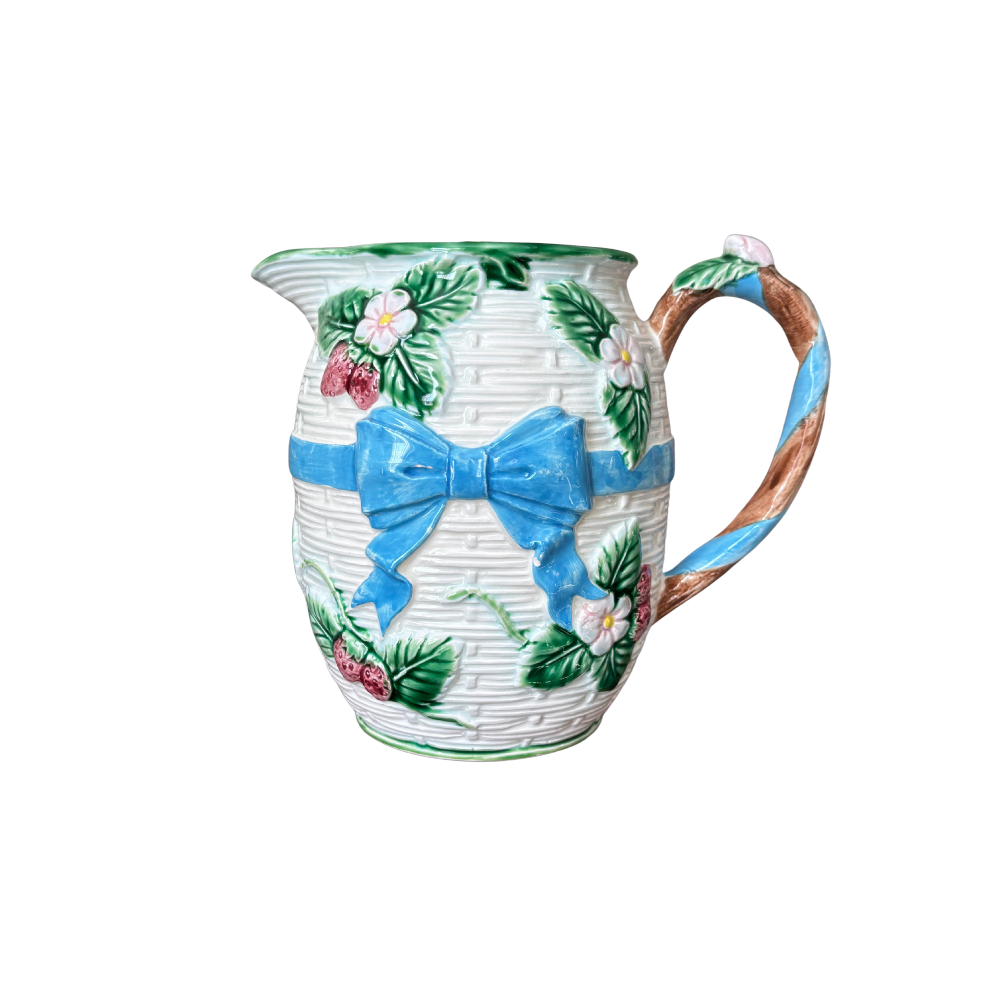 The Haldon Group 1985 Ribbon and Bows Pitcher