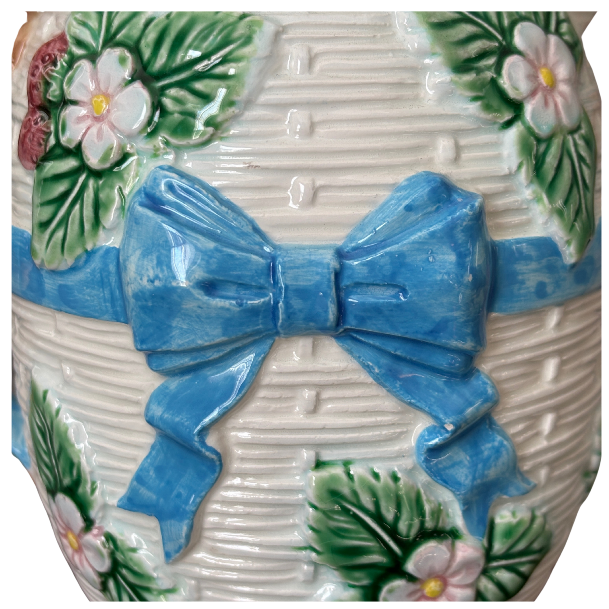 The Haldon Group 1985 Ribbon and Bows Pitcher