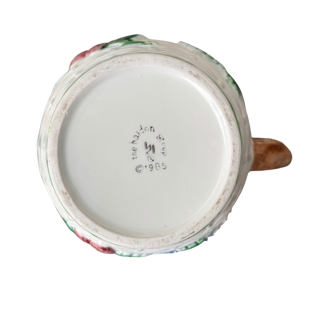 The Haldon Group 1985 Ribbon and Bows Pitcher