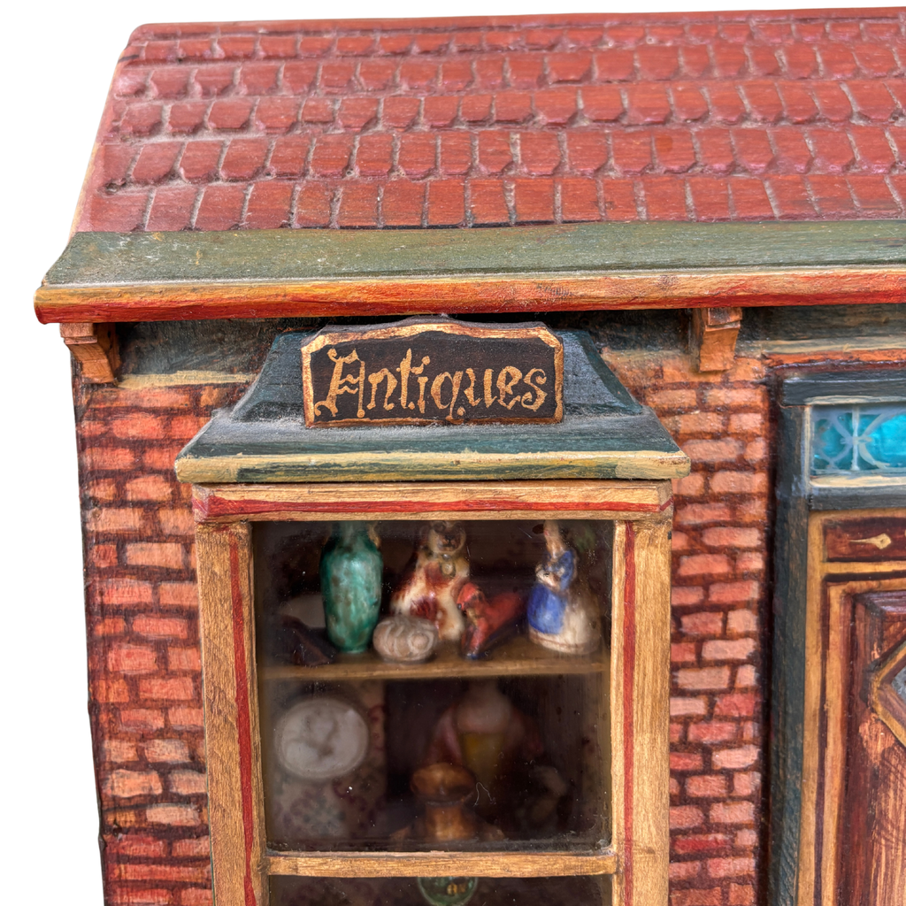 One-of-a-Kind Stuart Taylor Rabb Miniature Antique Shop