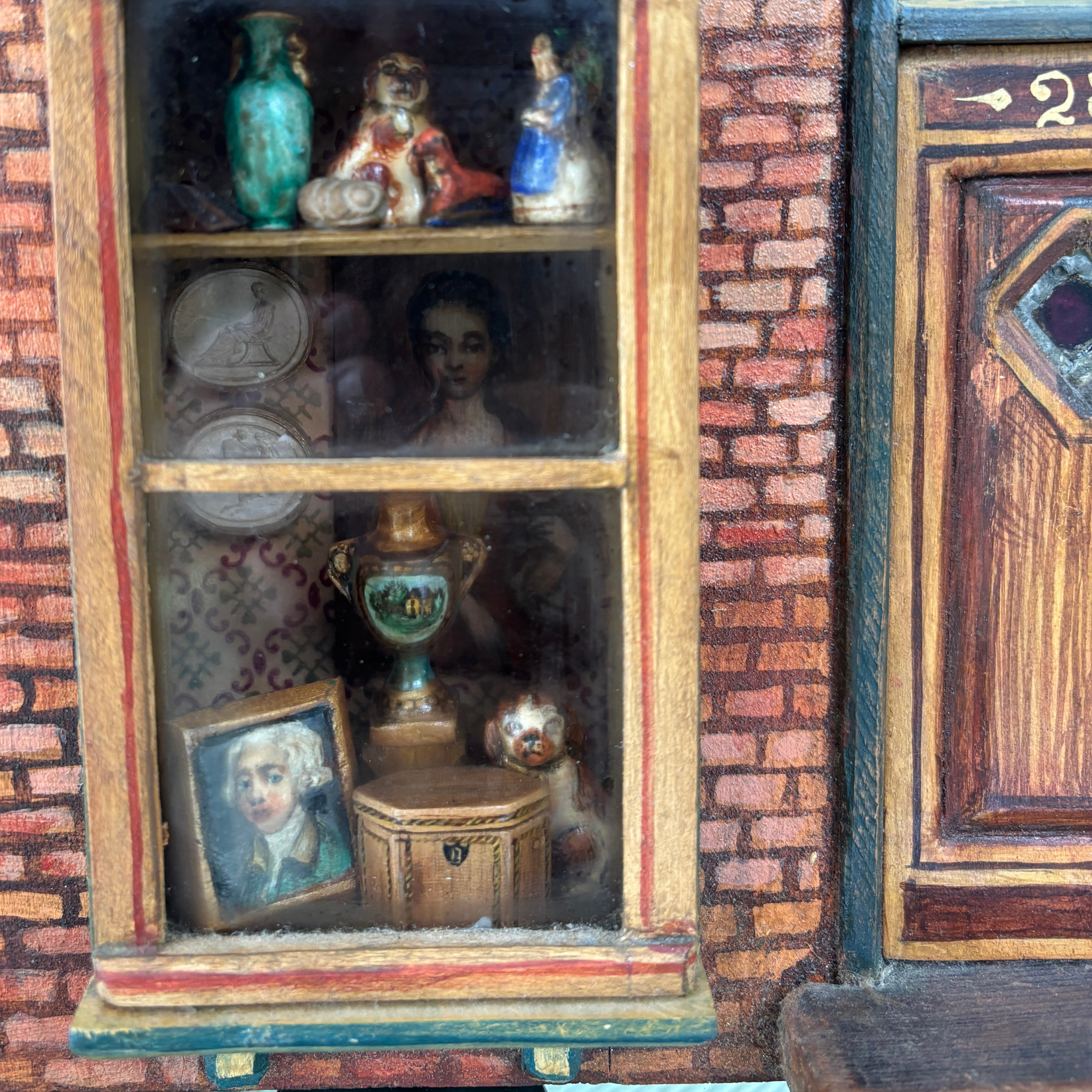 One-of-a-Kind Stuart Taylor Rabb Miniature Antique Shop