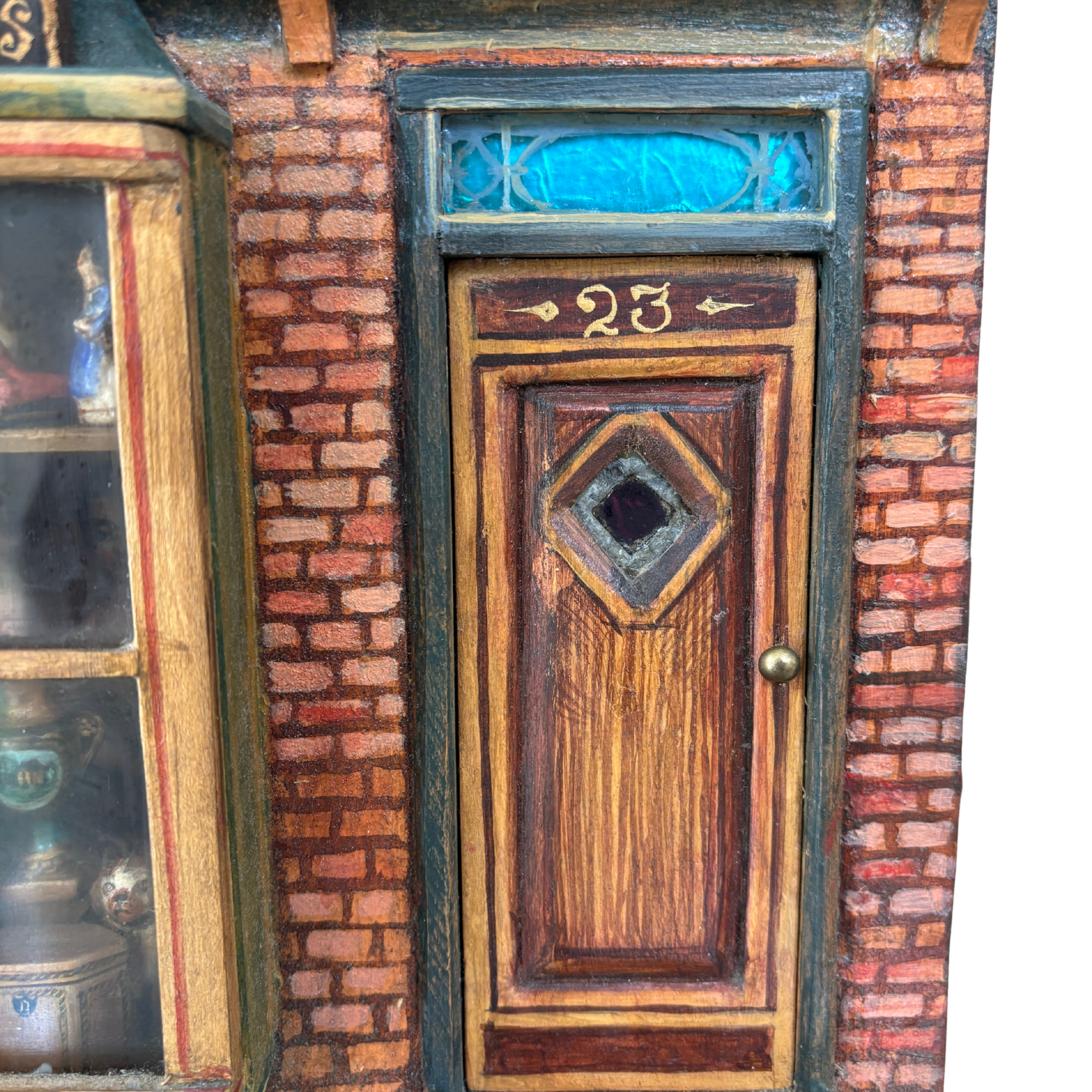 One-of-a-Kind Stuart Taylor Rabb Miniature Antique Shop