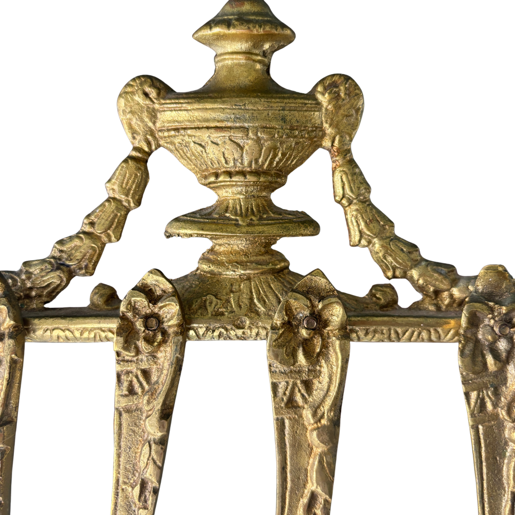 Brass Hanging Utensil Set