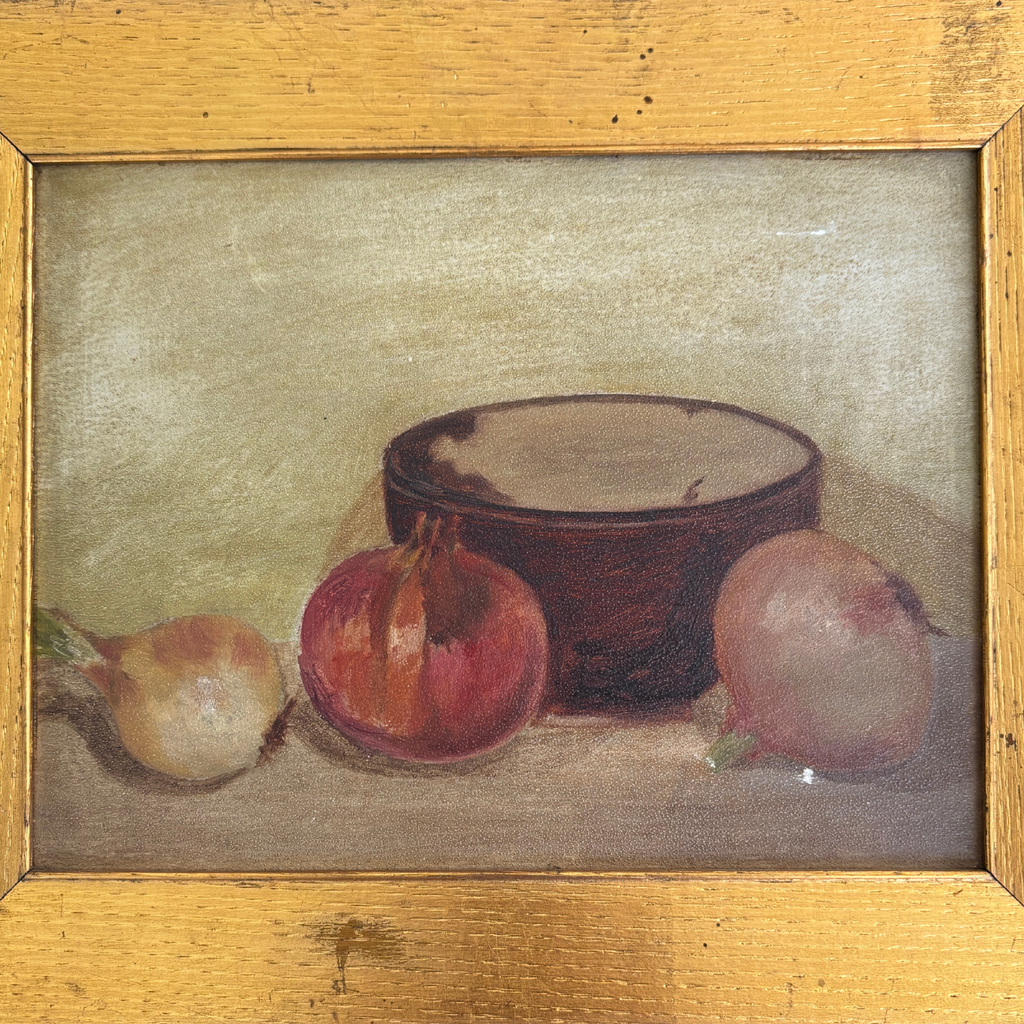 Vintage Still Life Oil Painting