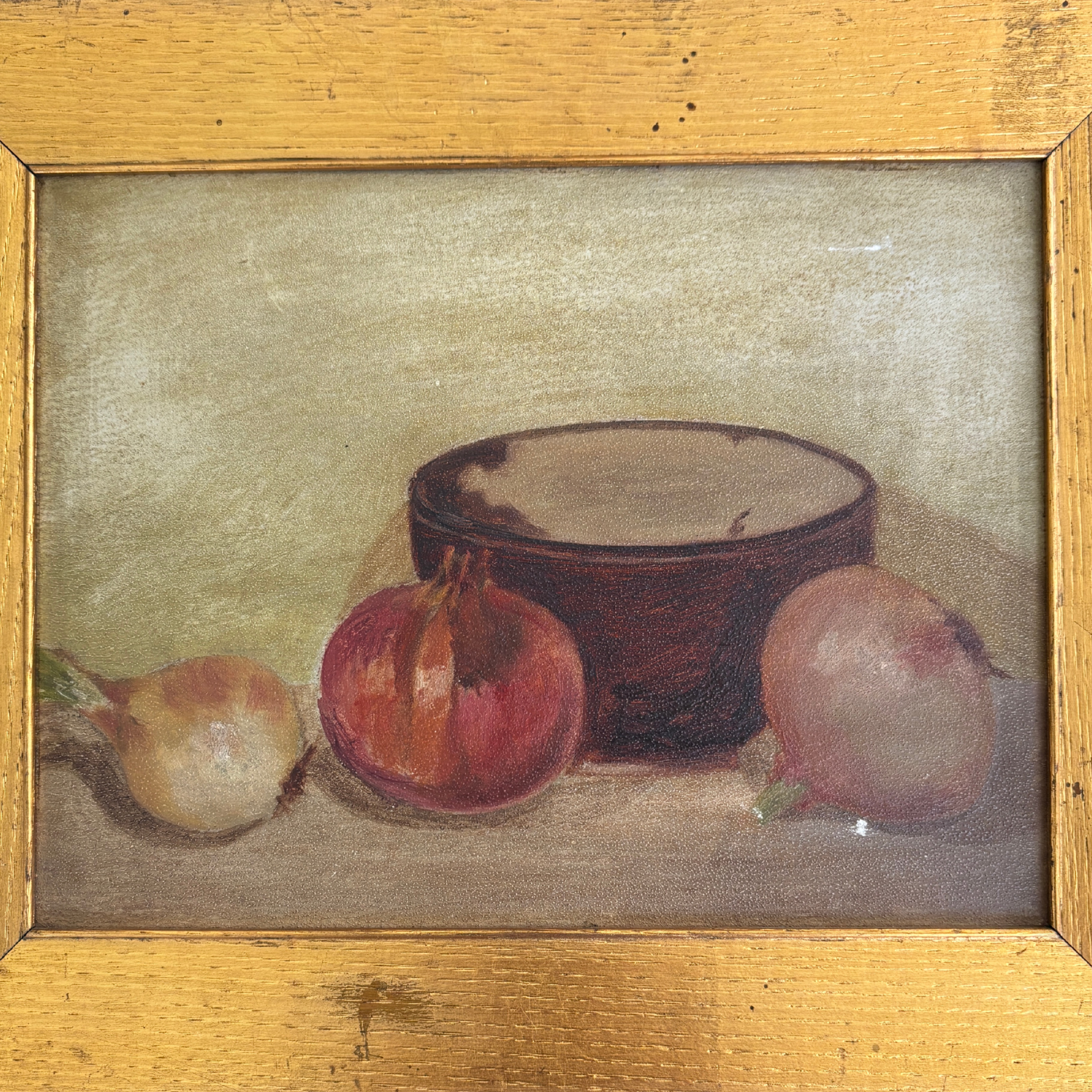 Vintage Still Life Oil Painting