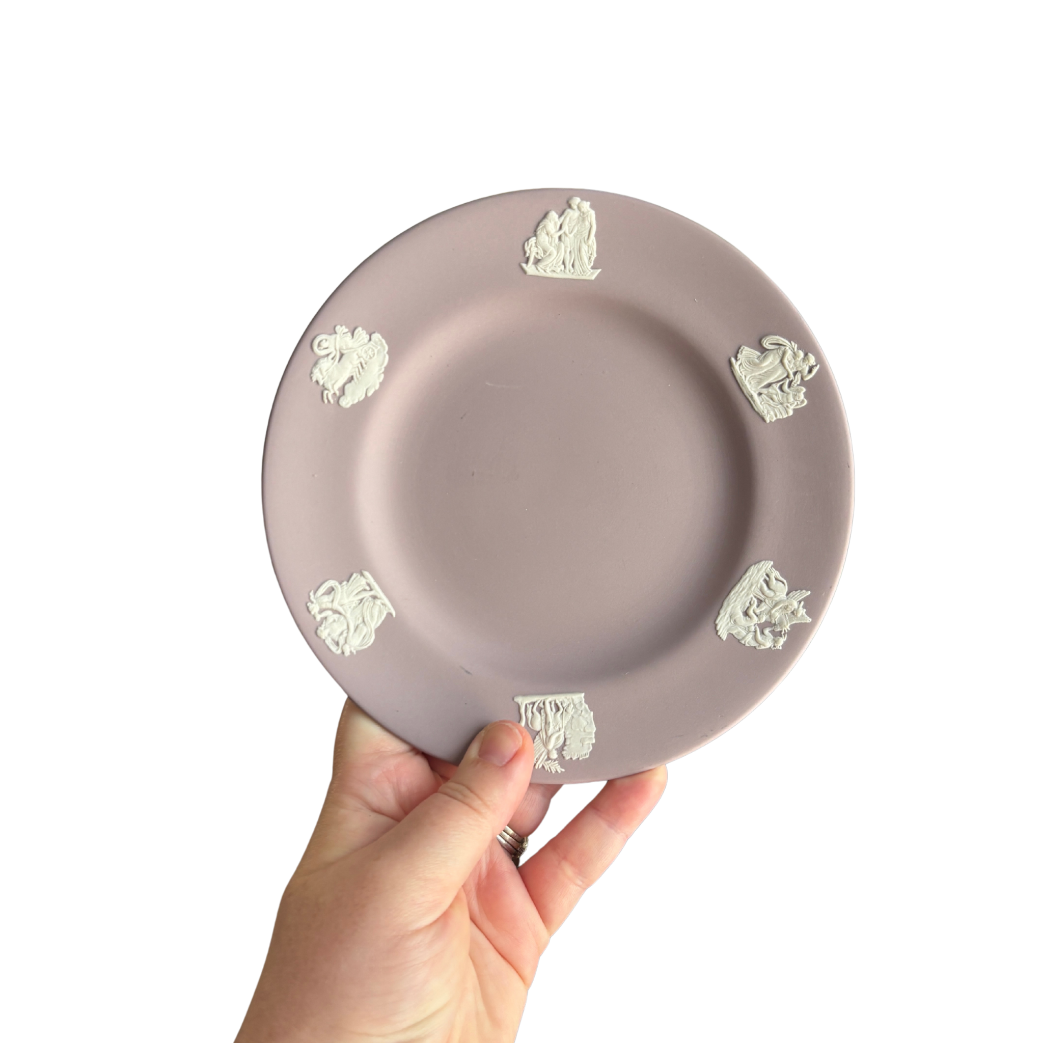 Lilac Wedgwood Jasperware Plate
