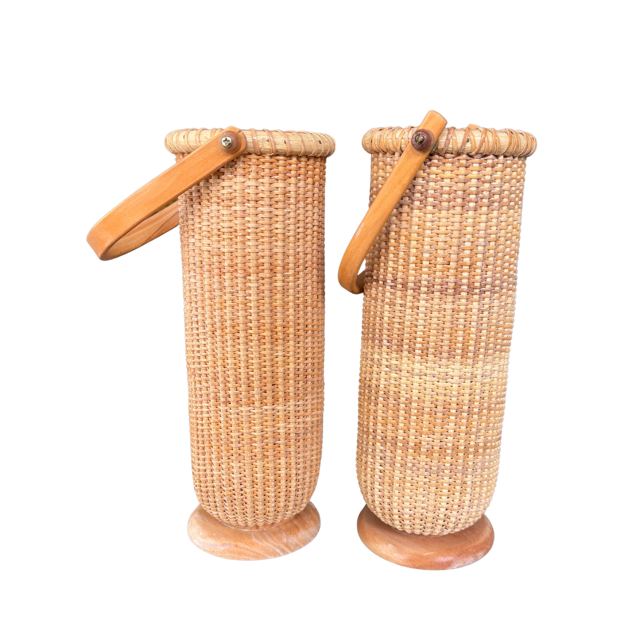 Pair of Nantucket-style Tall Baskets