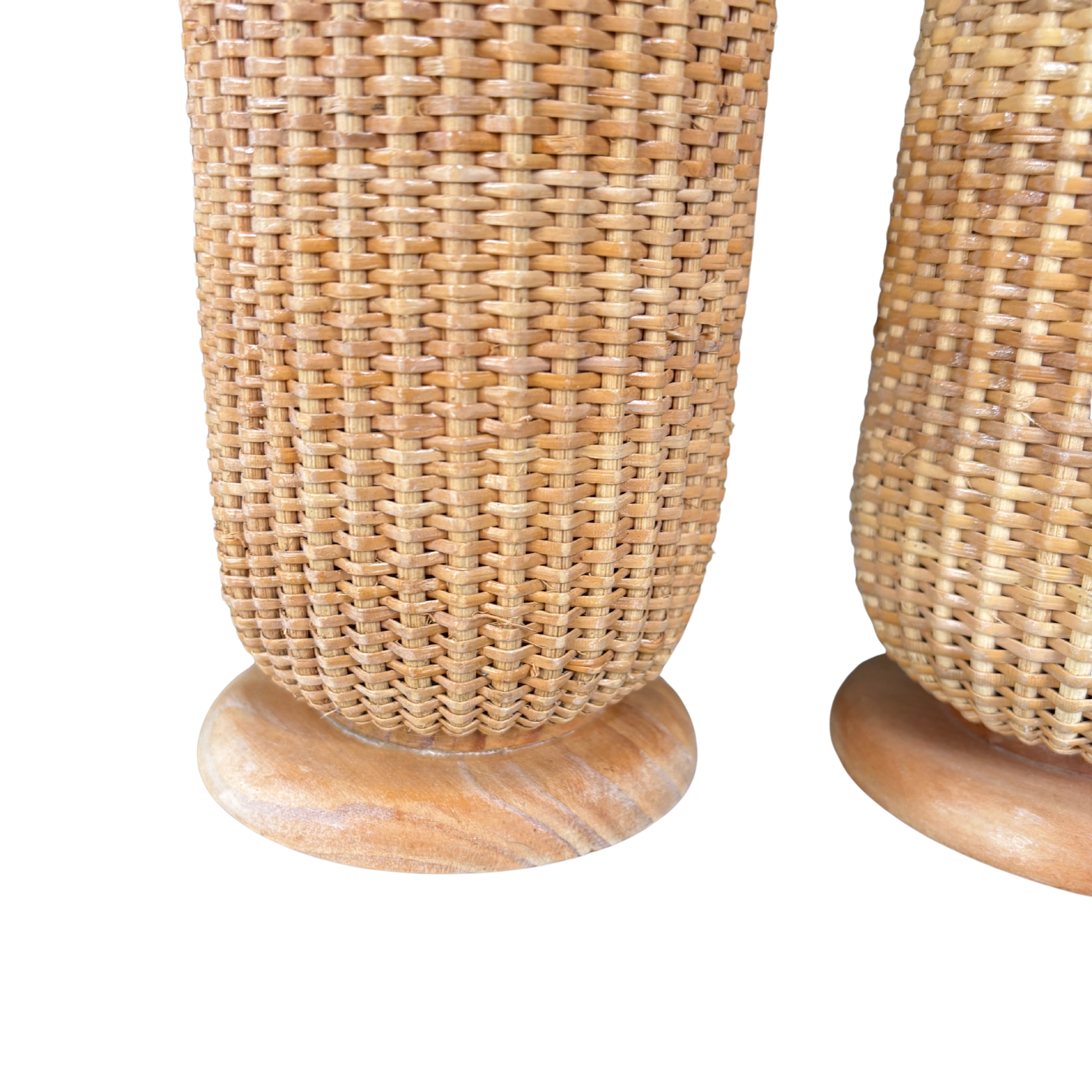 Pair of Nantucket-style Tall Baskets