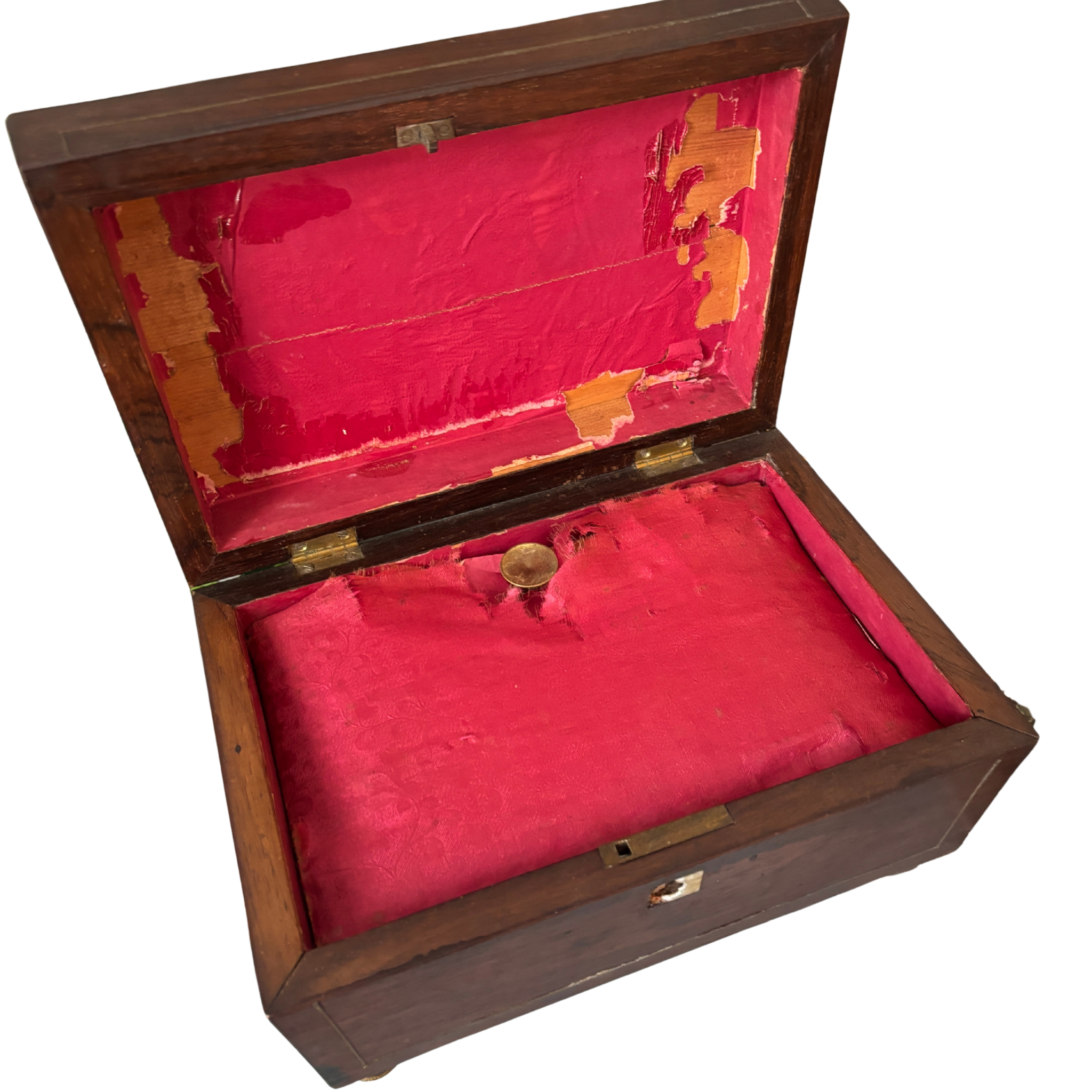 Antique English Tea Caddy