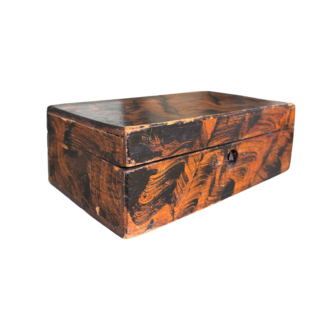 Vinegar-Grained Wooden Box
