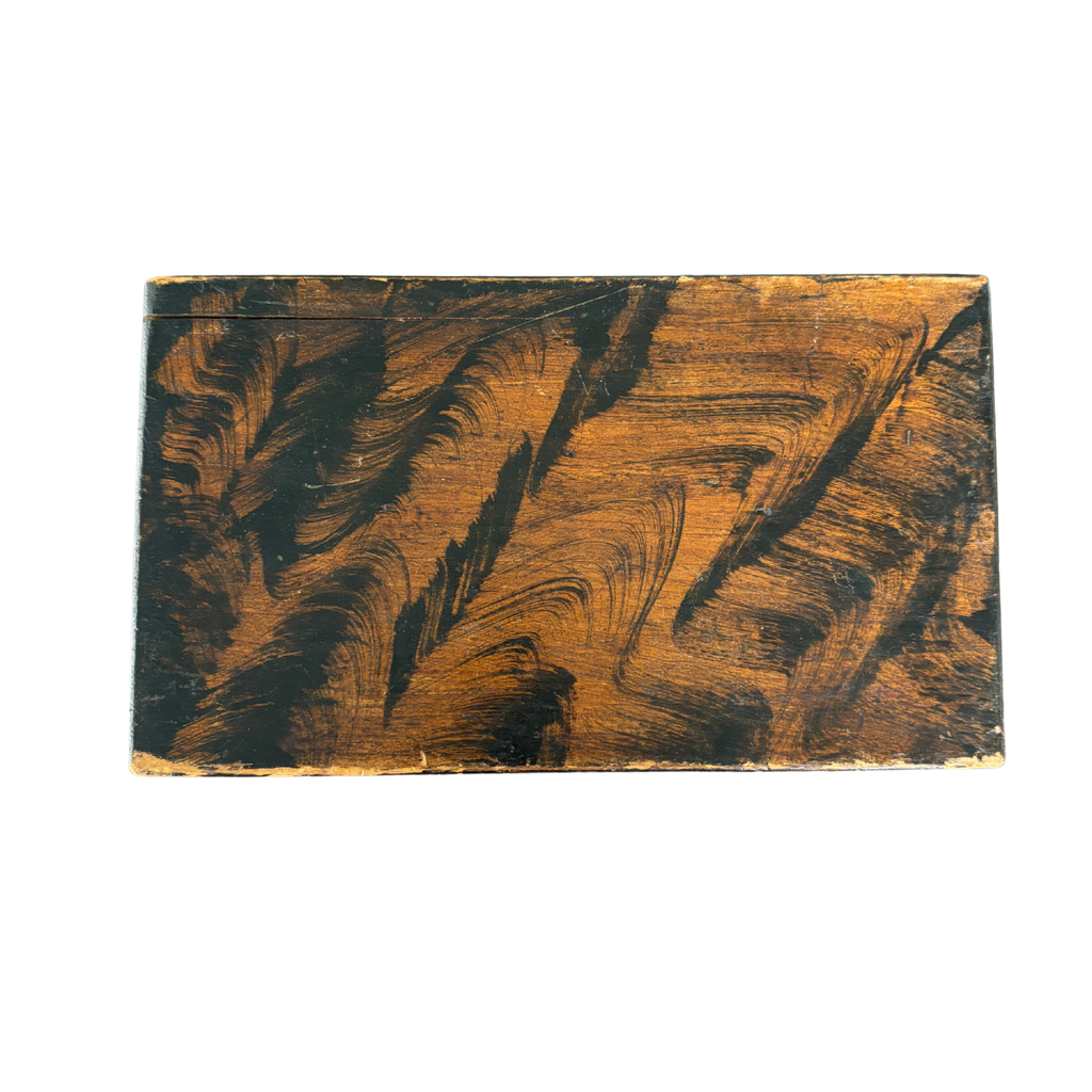 Vinegar-Grained Wooden Box