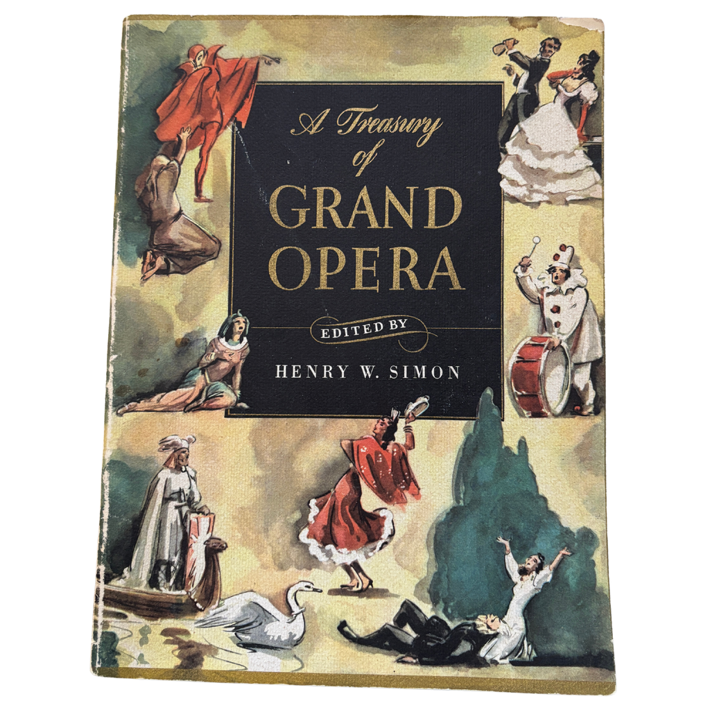 A Treasury of Grand Opera Book
