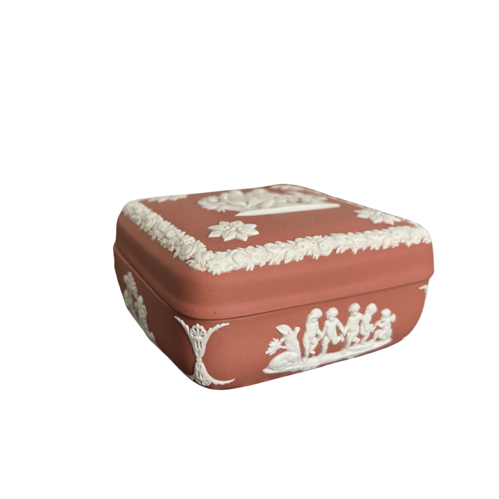 Wedgwood Jasperware Terracotta Box