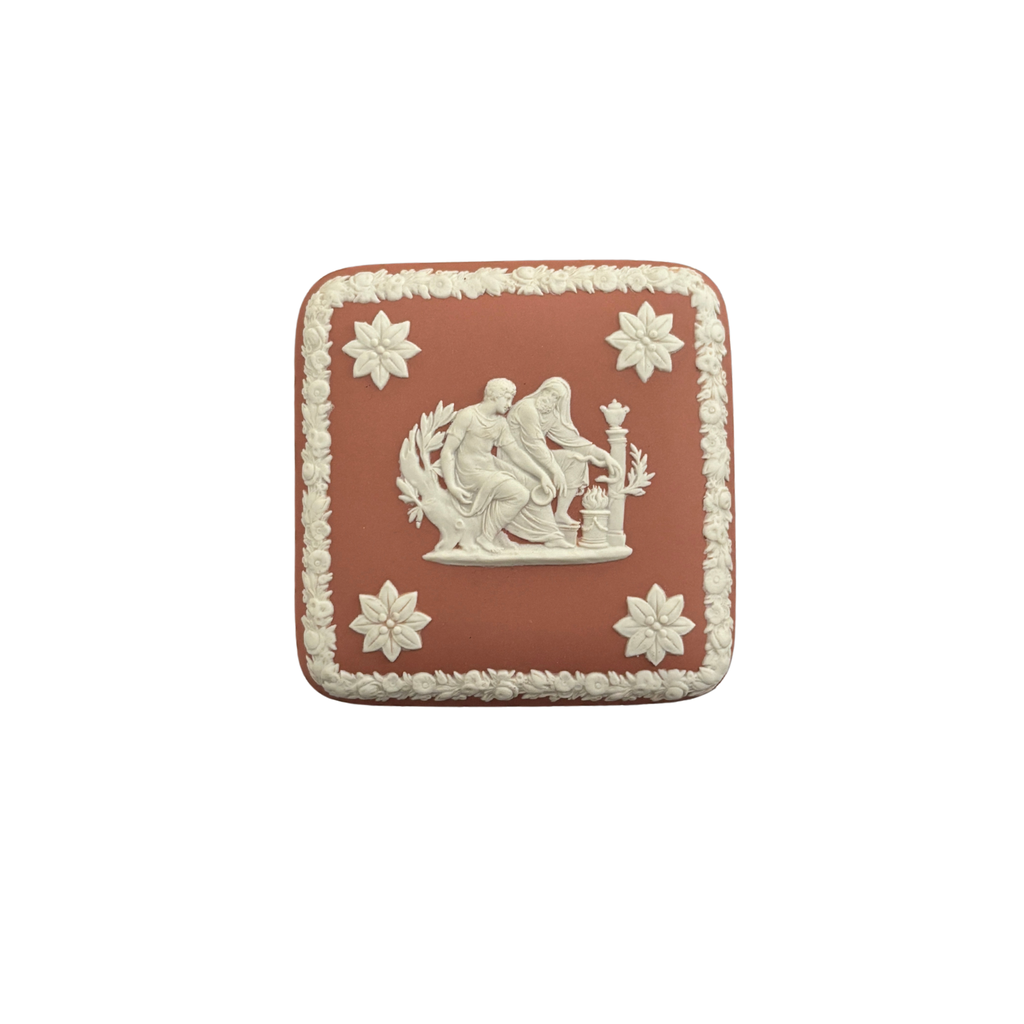 Wedgwood Jasperware Terracotta Box