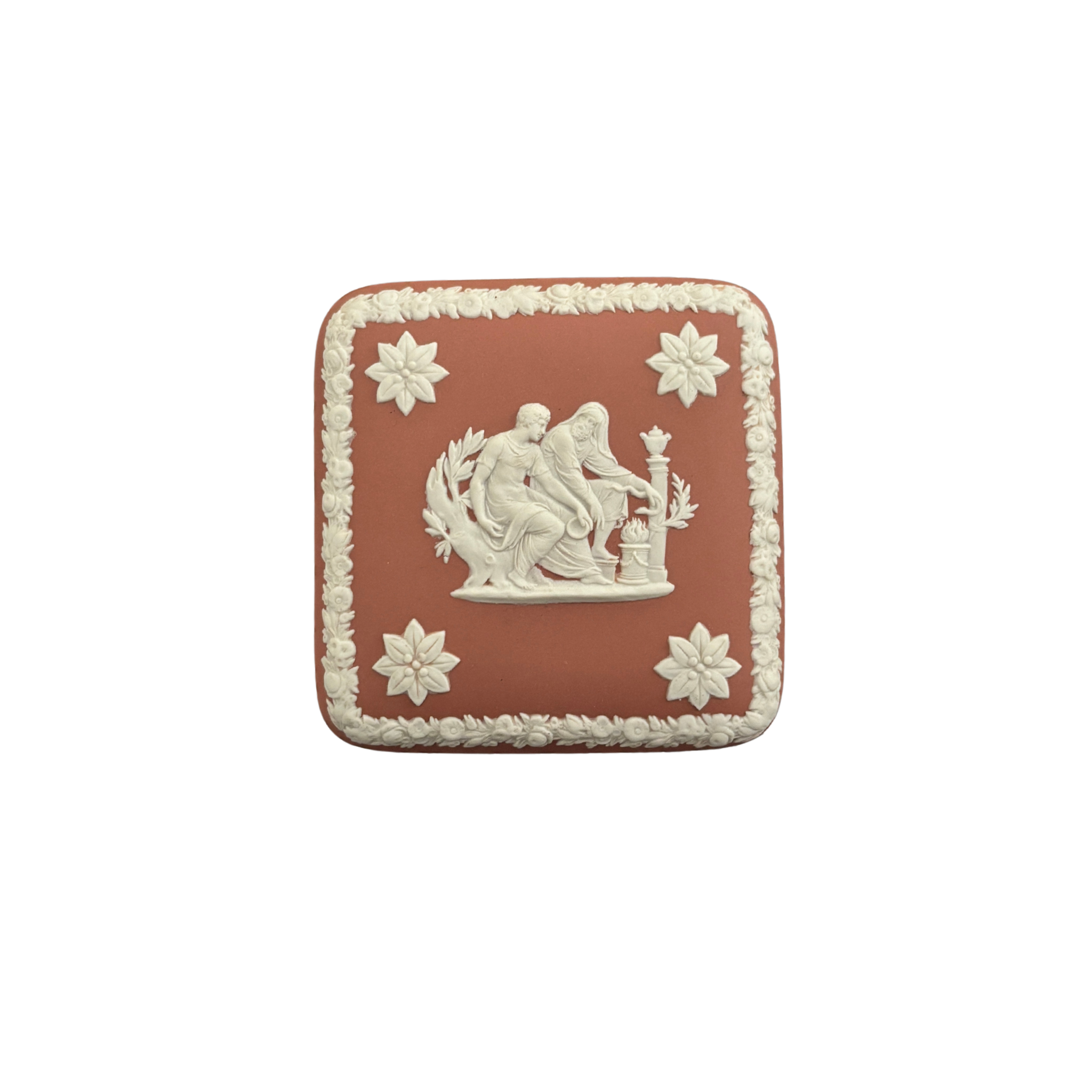 Wedgwood Jasperware Terracotta Box