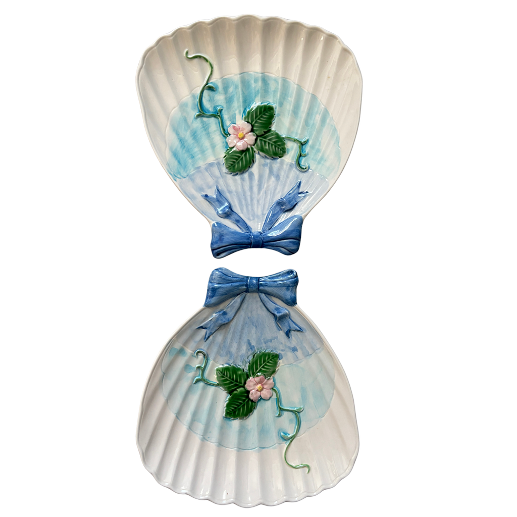 1985 The Haldon Group Ribbon and Bows Dishes