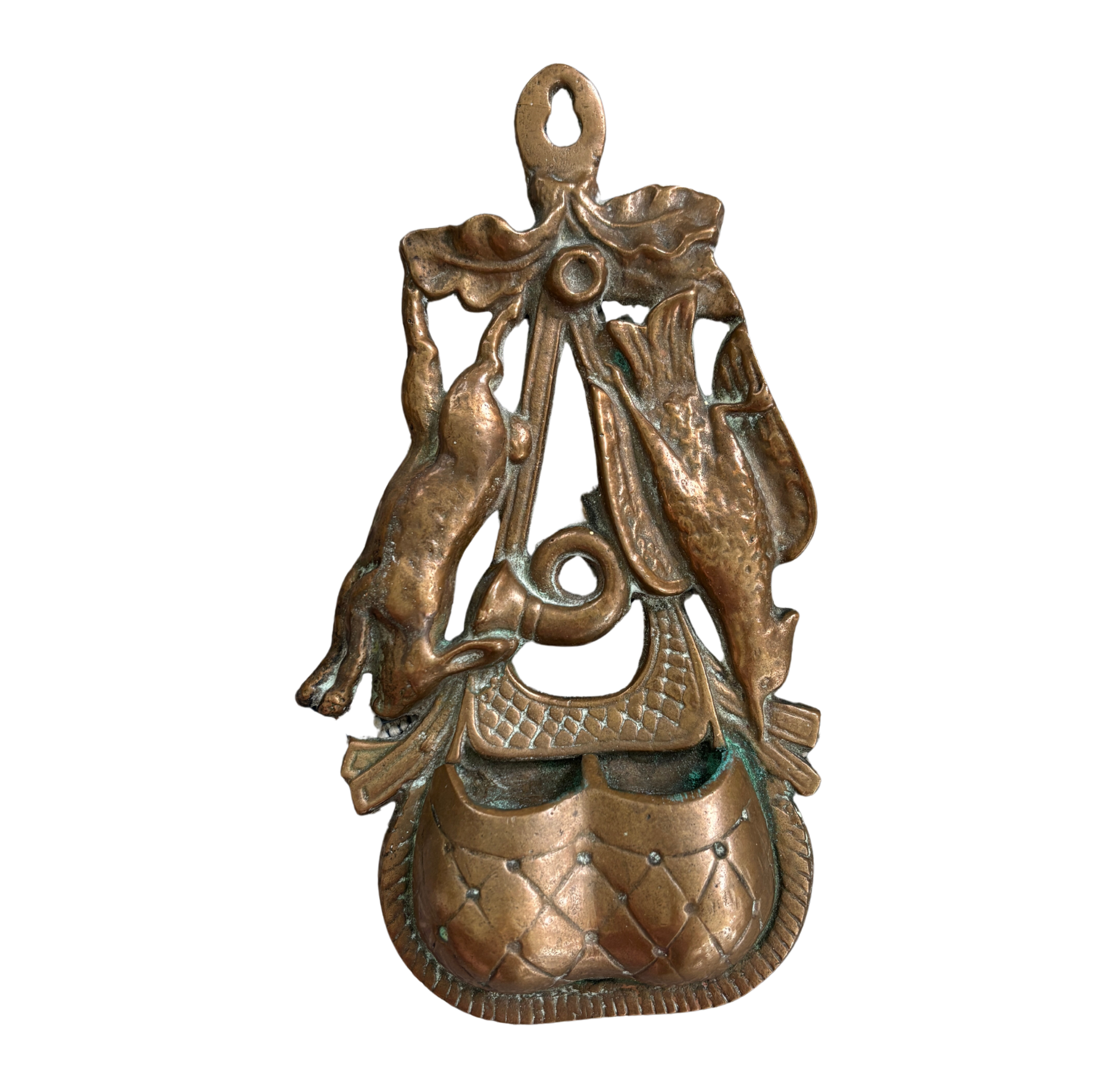 Brass Wall Match Holder
