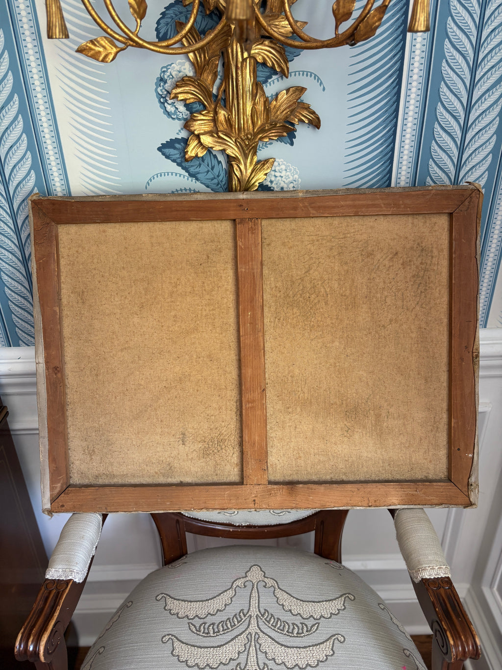Early 20th century pastoral sheep oil painting