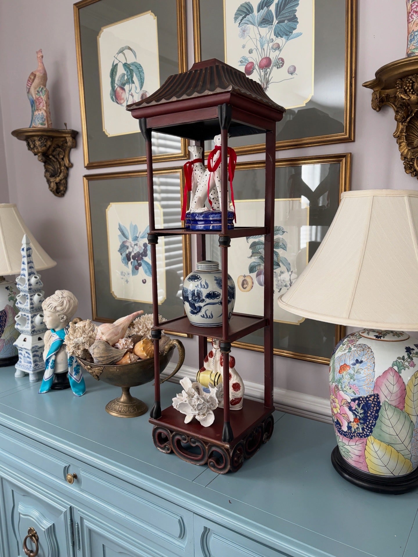 Hanging Pagoda Shelf