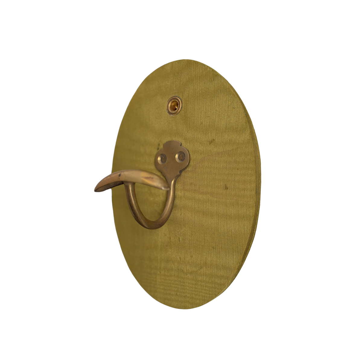 Vintage French Brass Pickaxe Wall Hooks