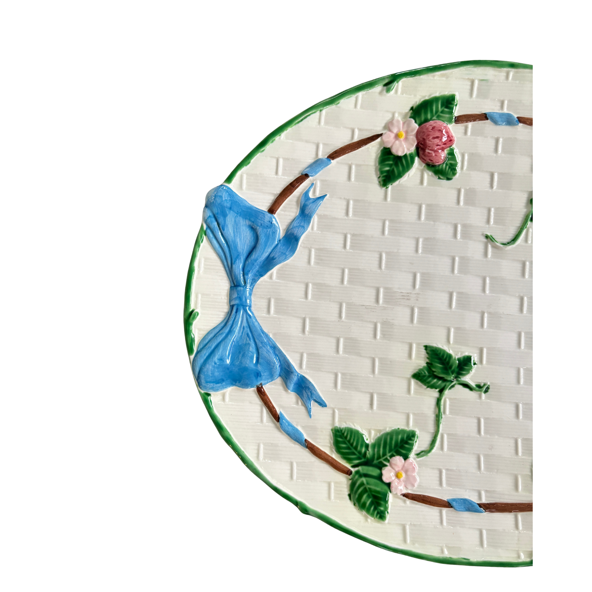 The Haldon Group 1985 Ribbon and Bows Platter