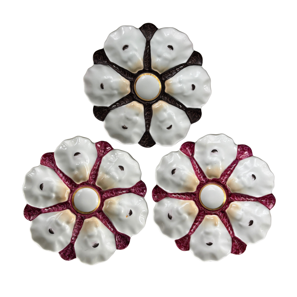 Antique Gilman Collamore Oyster Plates, Sold Individually