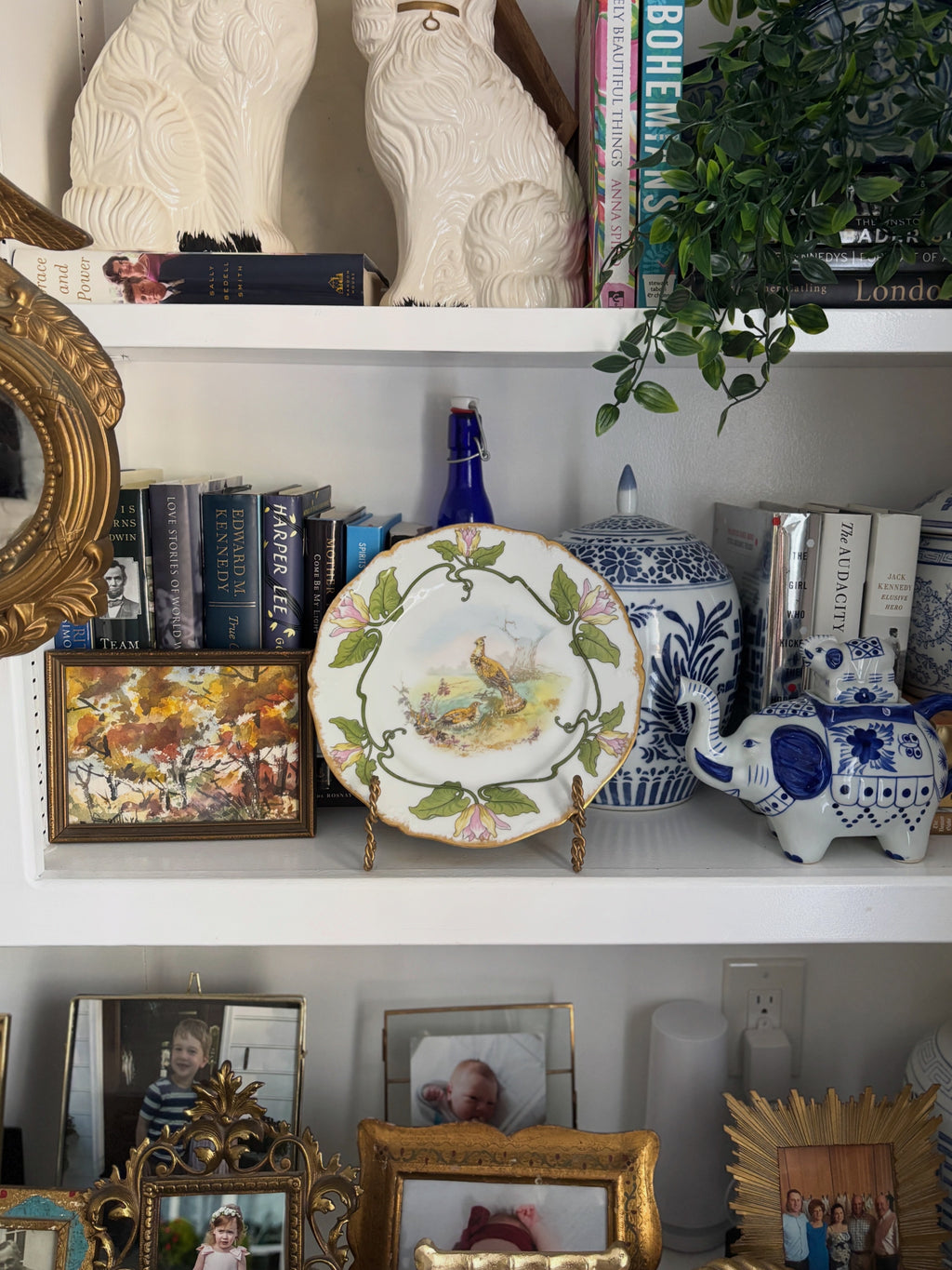Antique Limoges Game Bird Plate