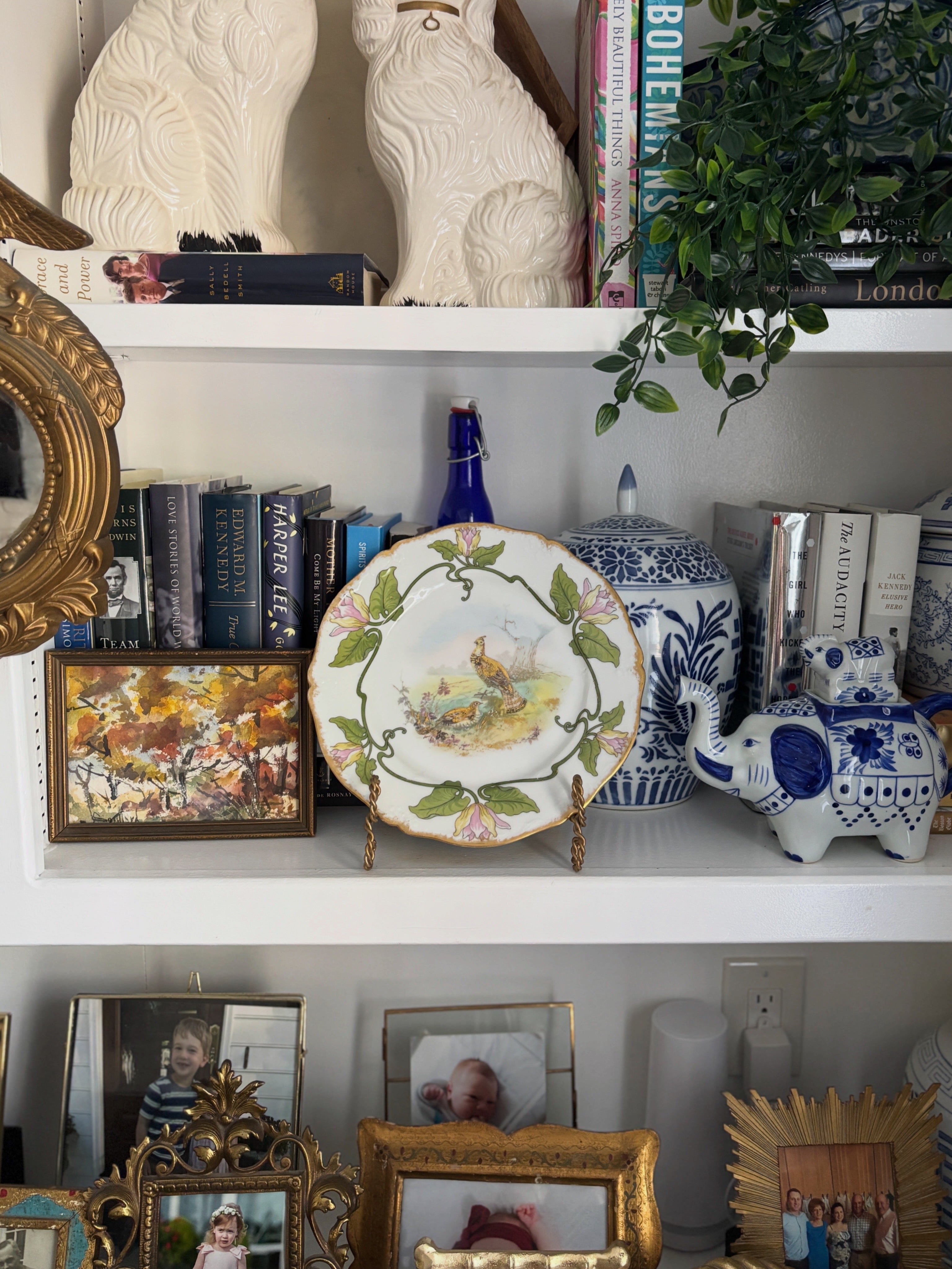 Antique Limoges Game Bird Plate