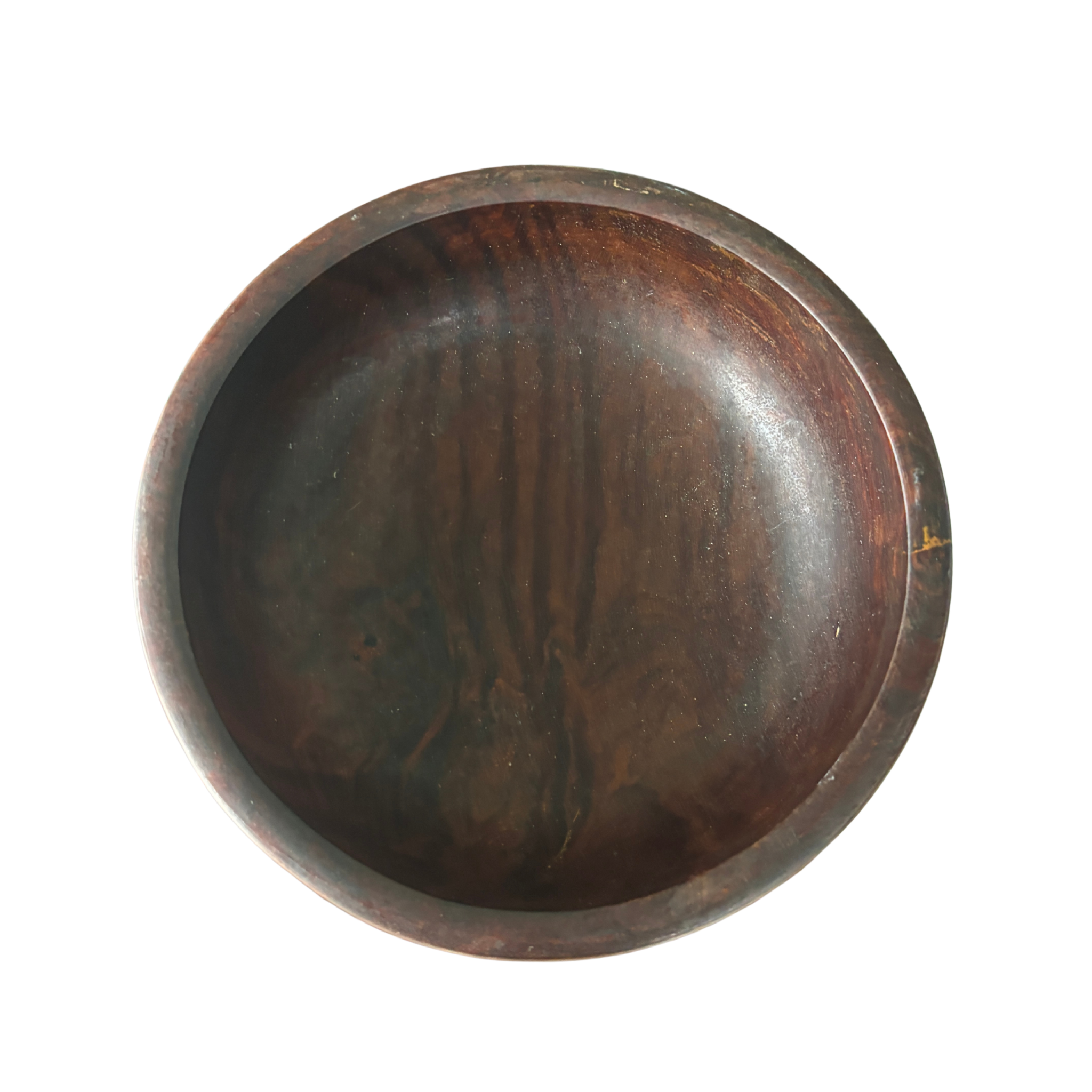 Turned Wood Pedestal Bowl