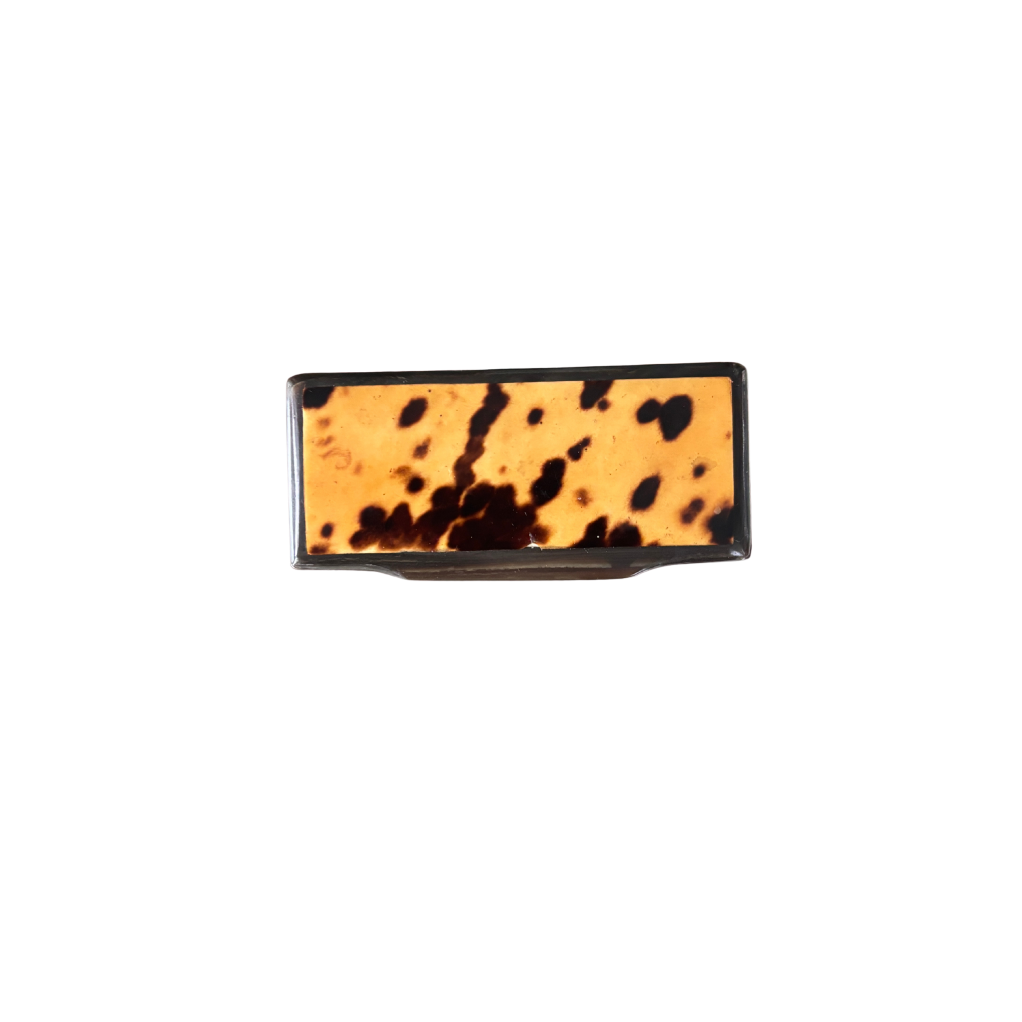 Antique Tortoiseshell-Patterned Box