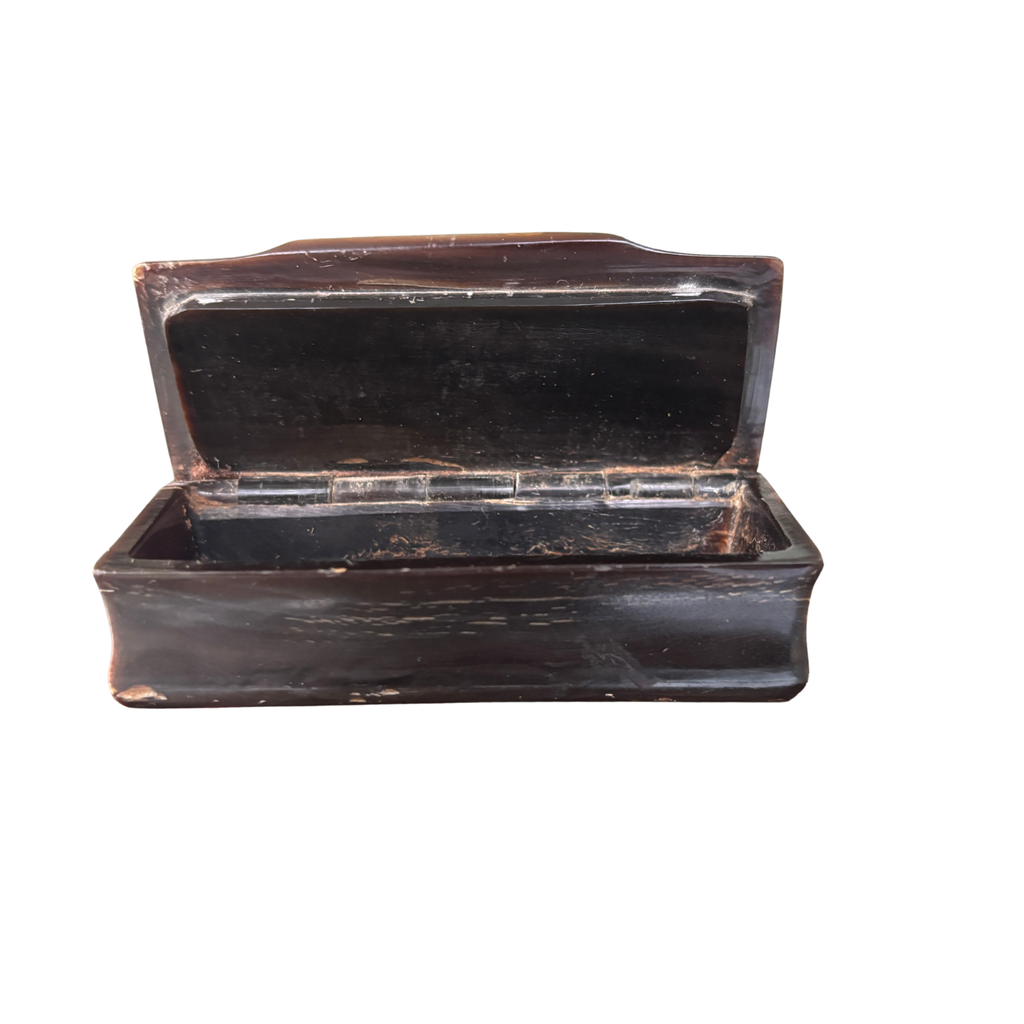 Antique Tortoiseshell-Patterned Box