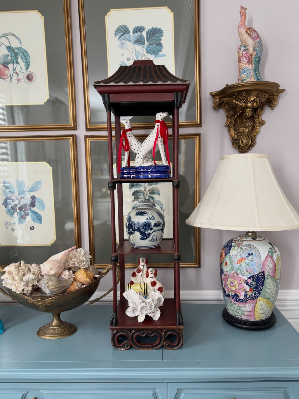 Hanging Pagoda Shelf