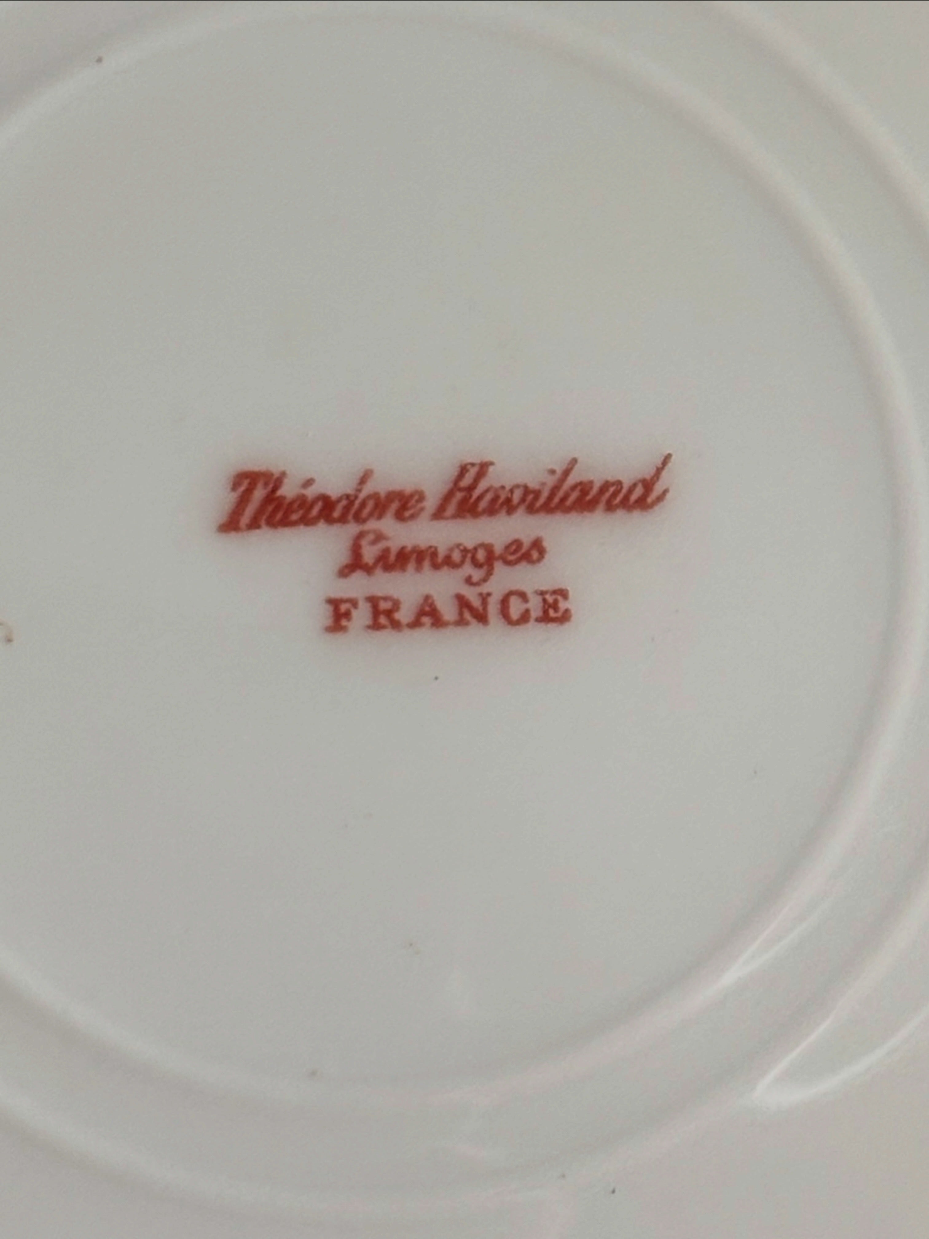 Antique Limoges Game Bird Plate