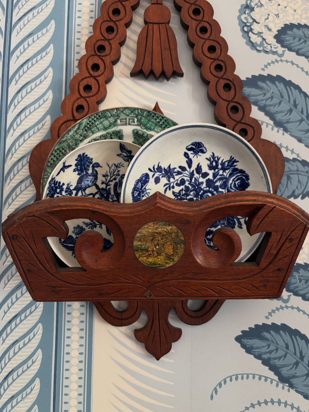 Antique Victorian Eastlake Wall Shelf