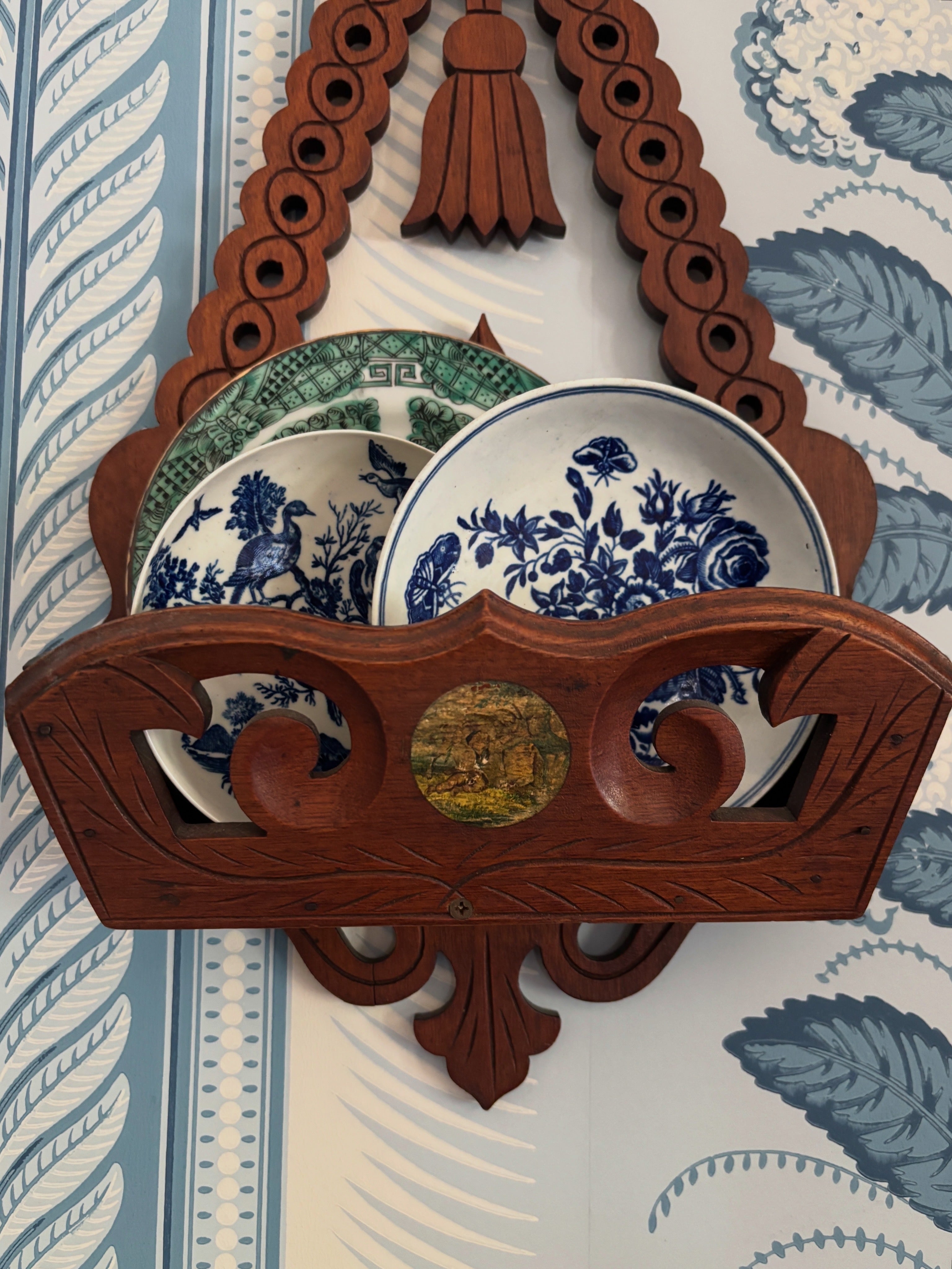 Antique Victorian Eastlake Wall Shelf