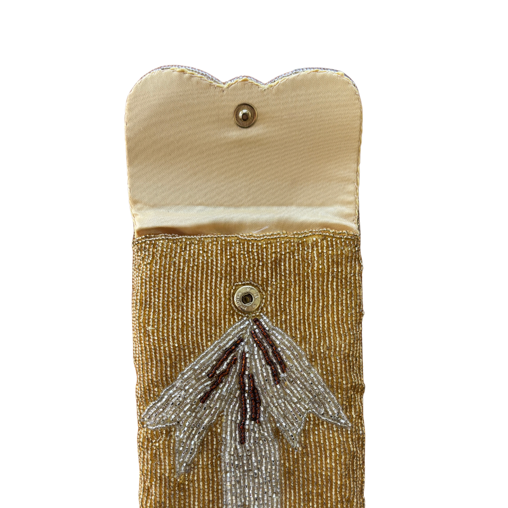 Neiman Marcus Beaded Pouch