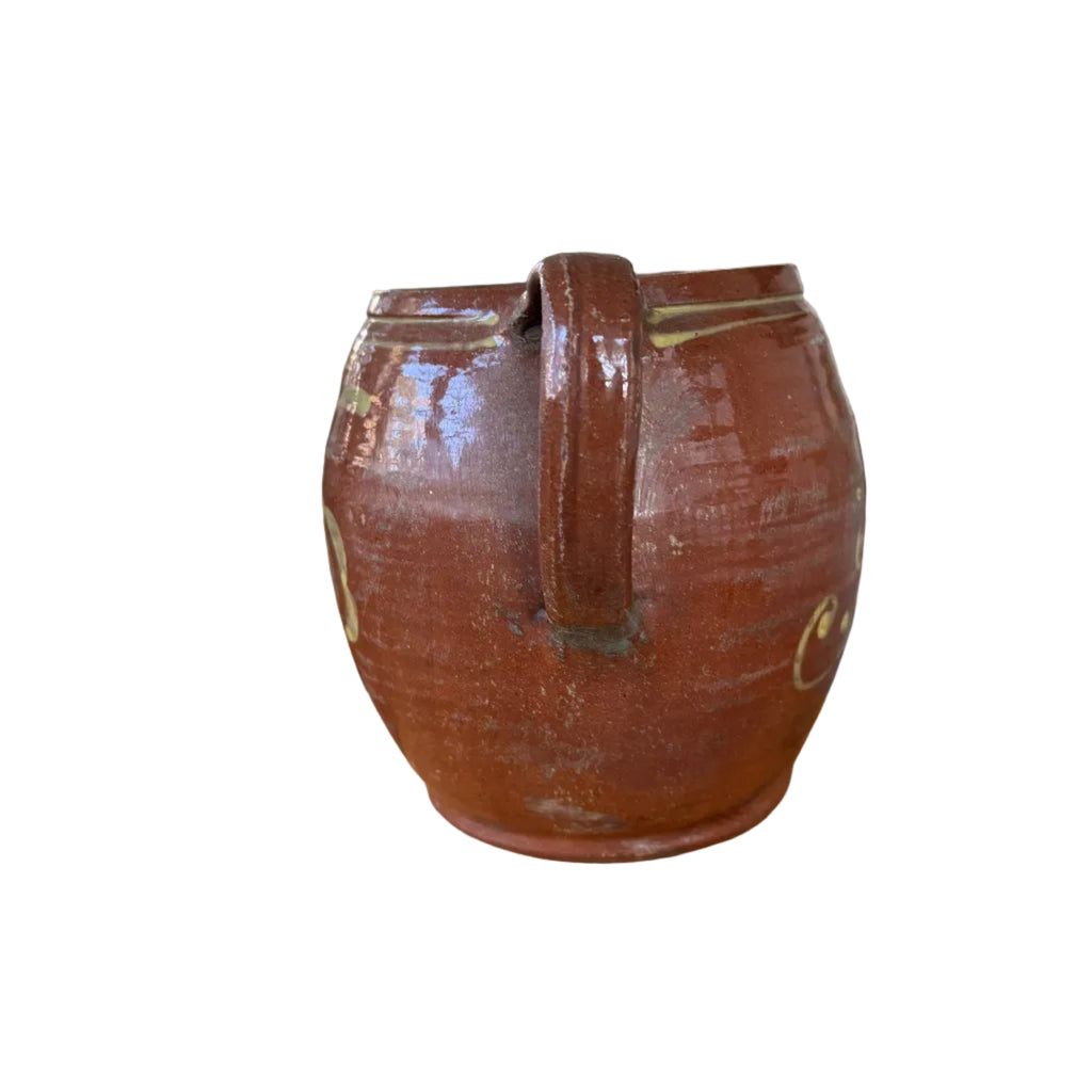 Vintage European earthenware pot