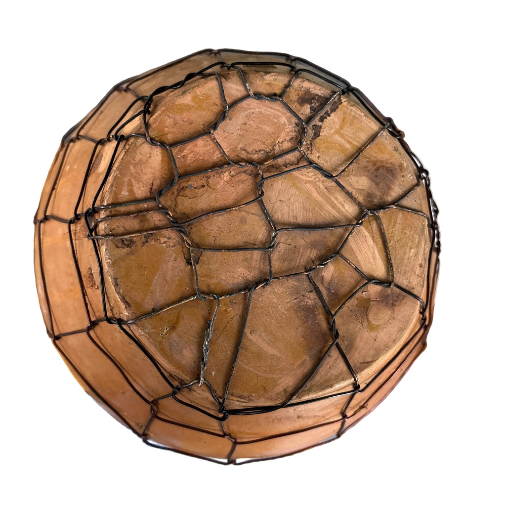 Vintage European terracotta jug